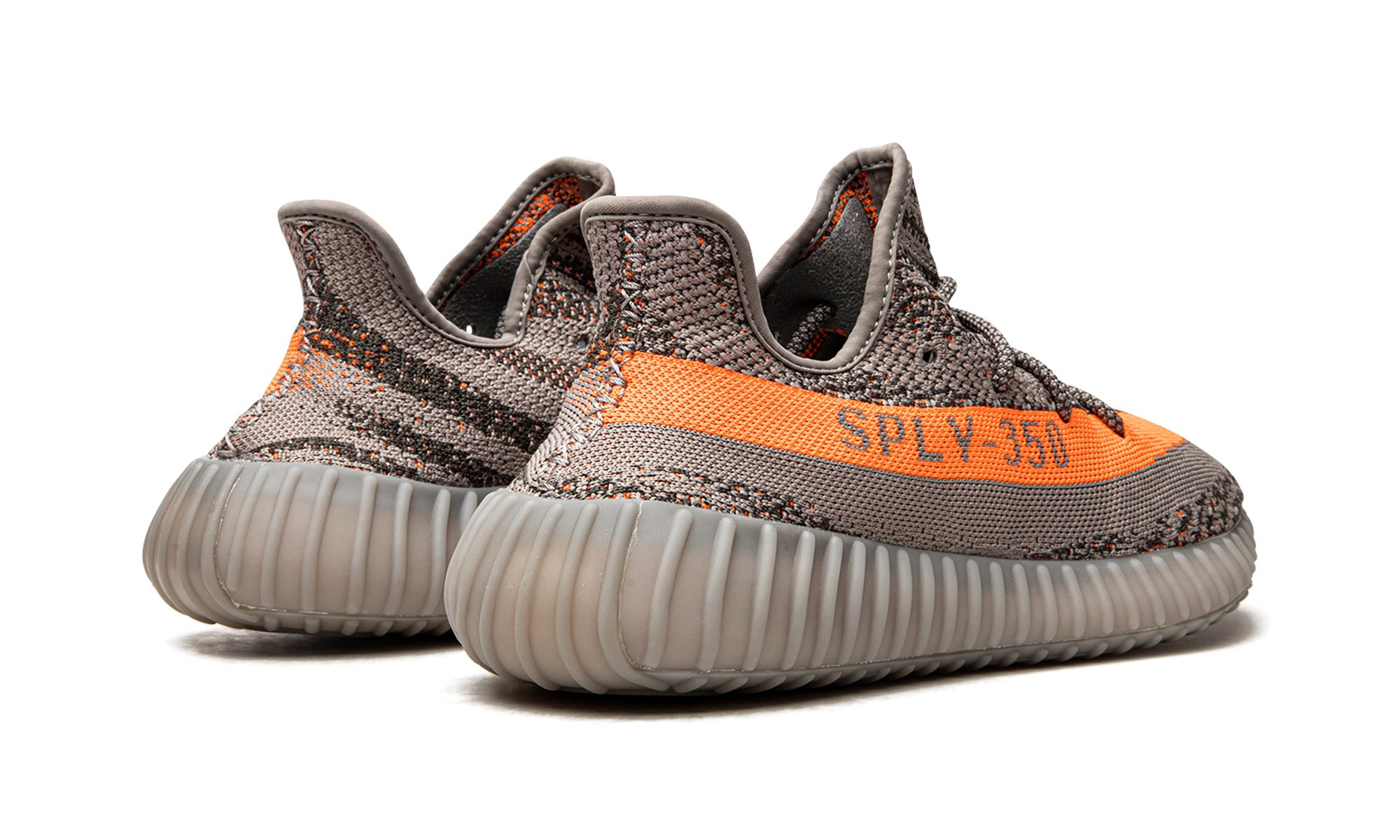 adidas yeezy boost 350 v2 beluga reflective+GW1229+diagnol right behind view