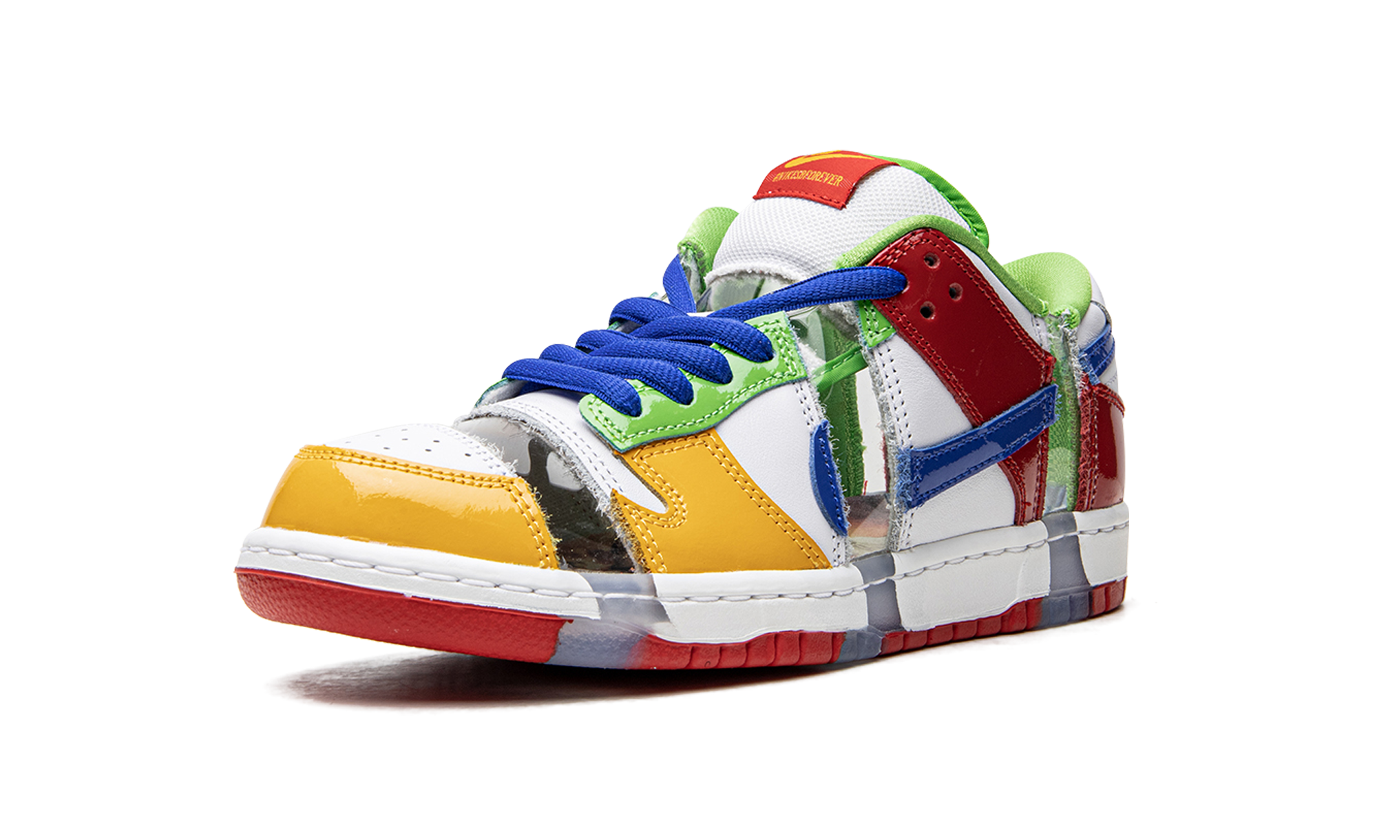 nike sb dunk low sandy bodecker+FD8777-100+left diagnol single view