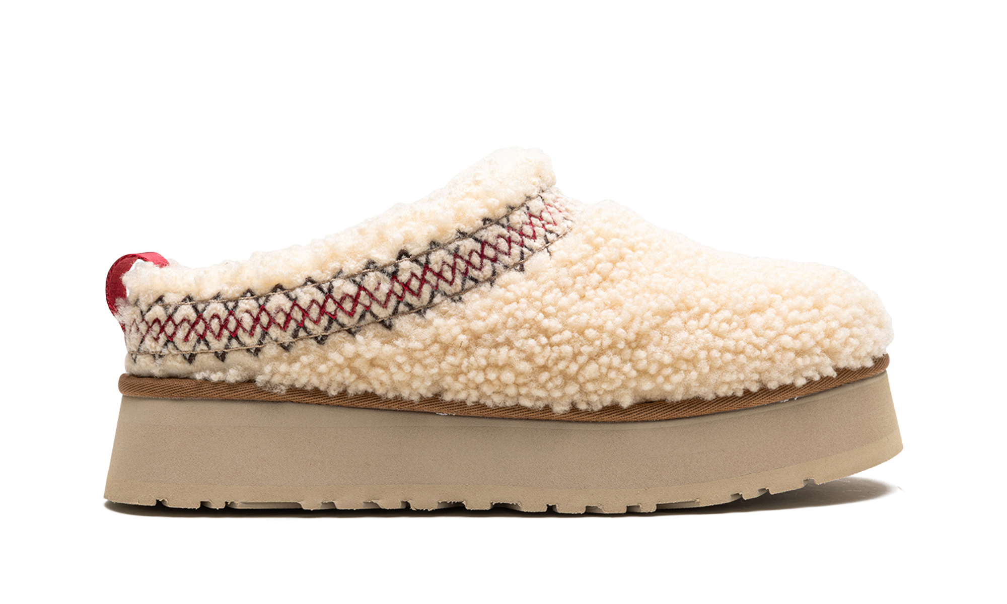 ugg tazz slipper heritage braid natural women s+1143976-NAT+right view