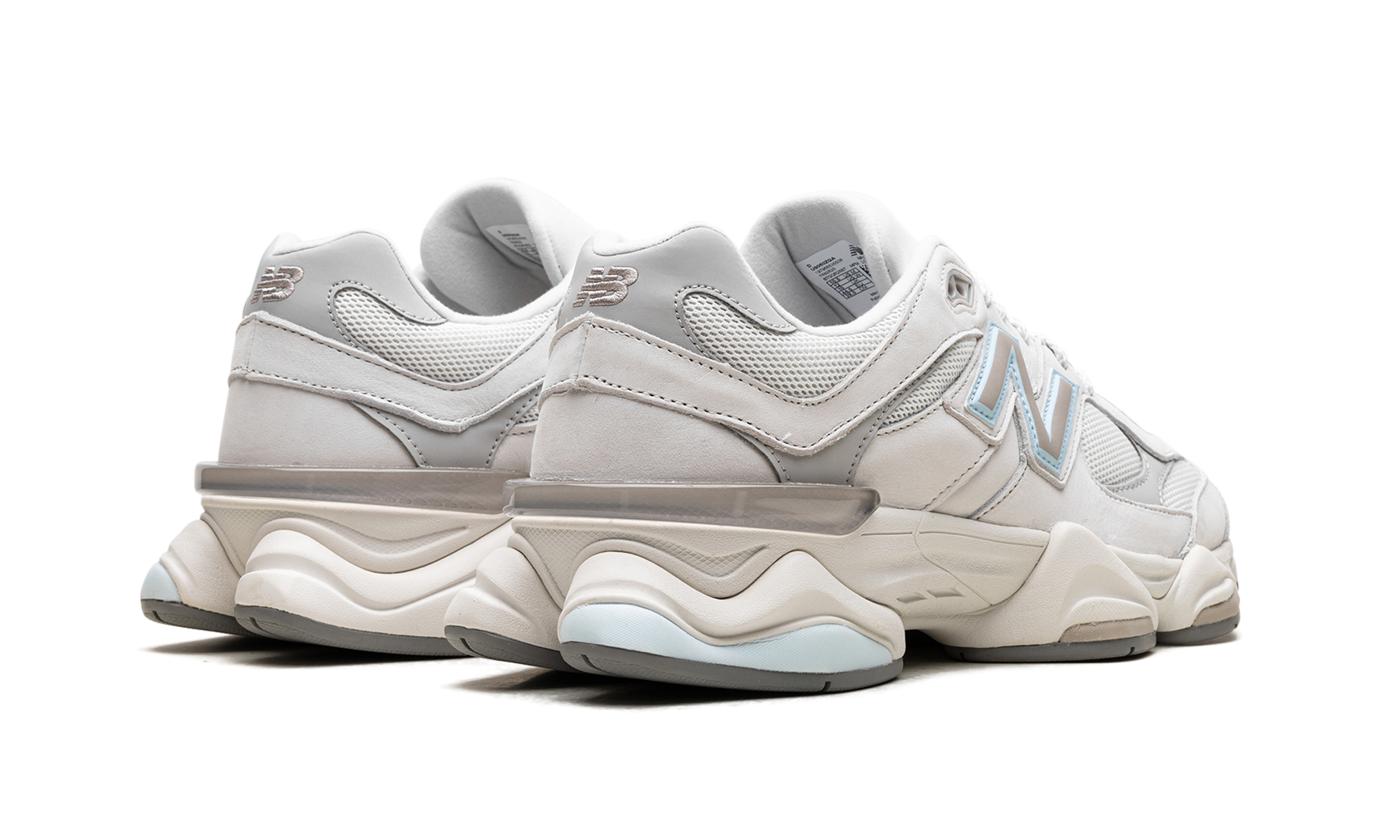 new balance 9060 reflection raincloud quarry blue+U9060ZGA+diagnol right behind view