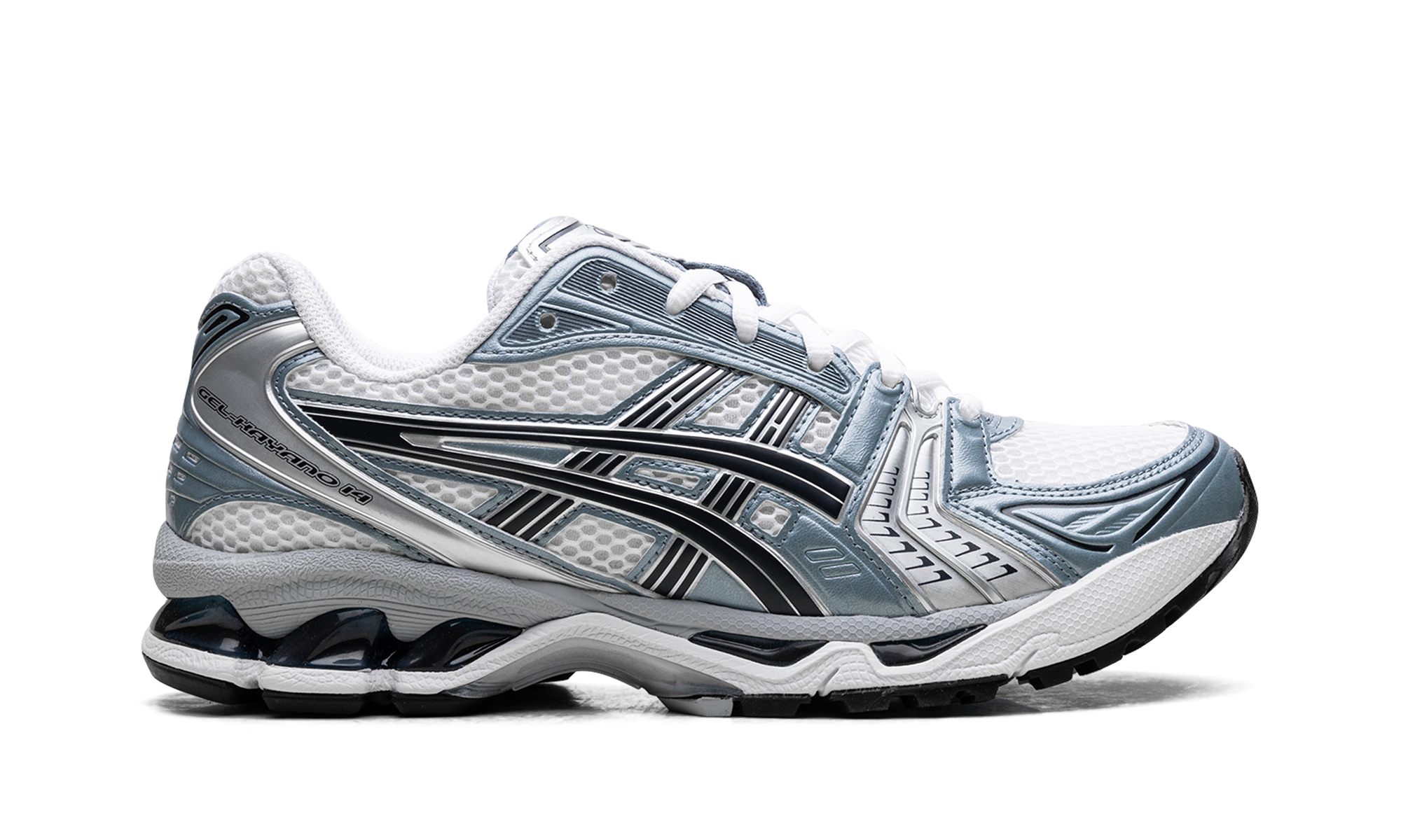 asics gel kayano 14 white fjord grey+1203A537-106+right view