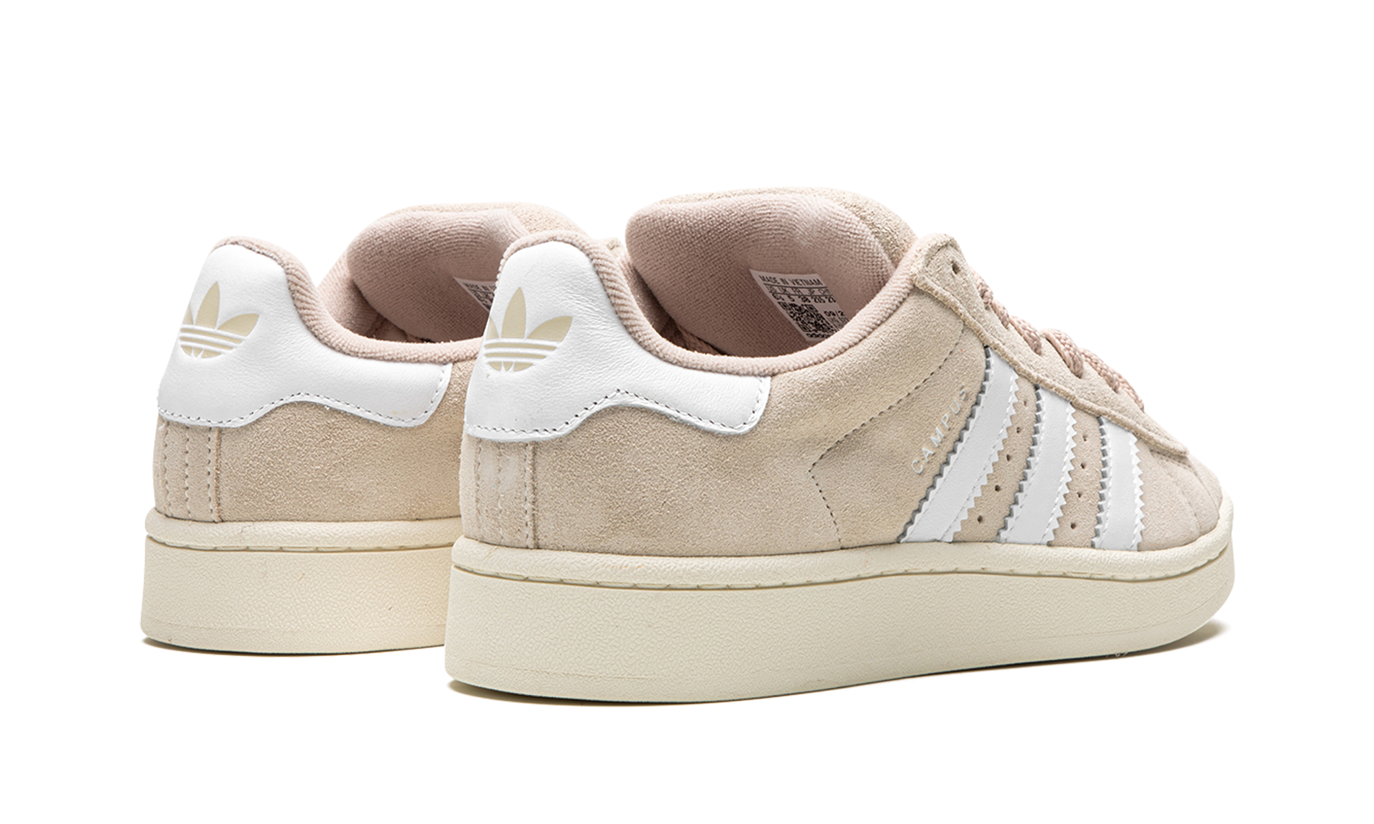 adidas campus 00s wonder white women s+HP2924+diagnol right behind view