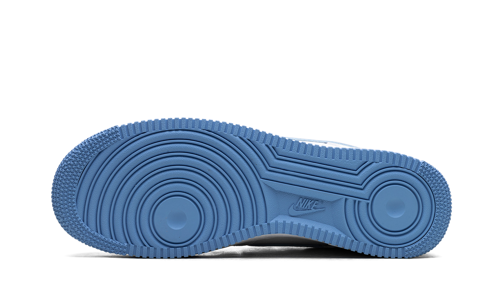 nike air force 1 07 low white university blue sole+DV0788-101+bottom view