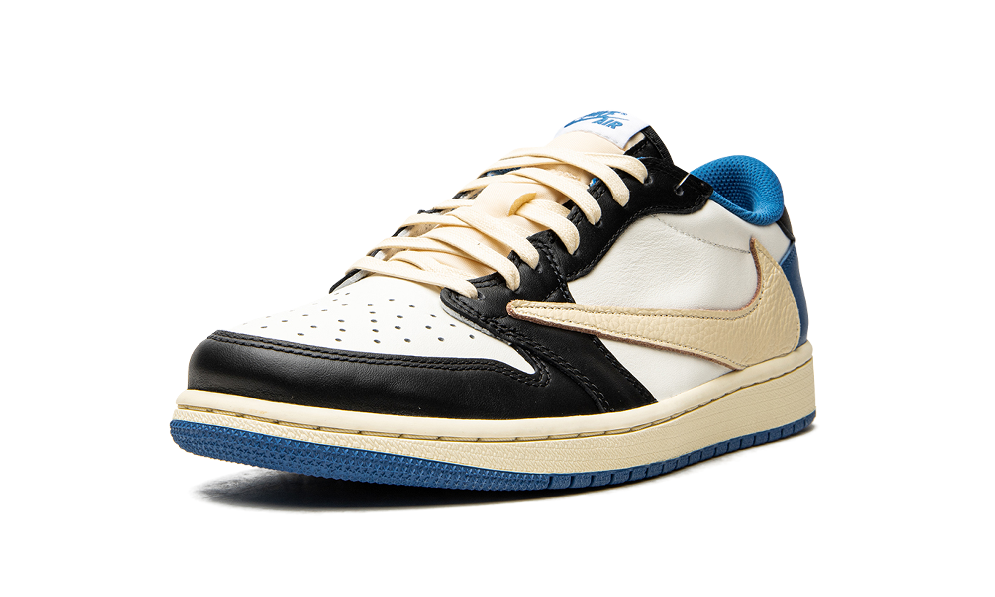 jordan 1 retro low og sp fragment x travis scott+DM7866-140+left diagnol single view