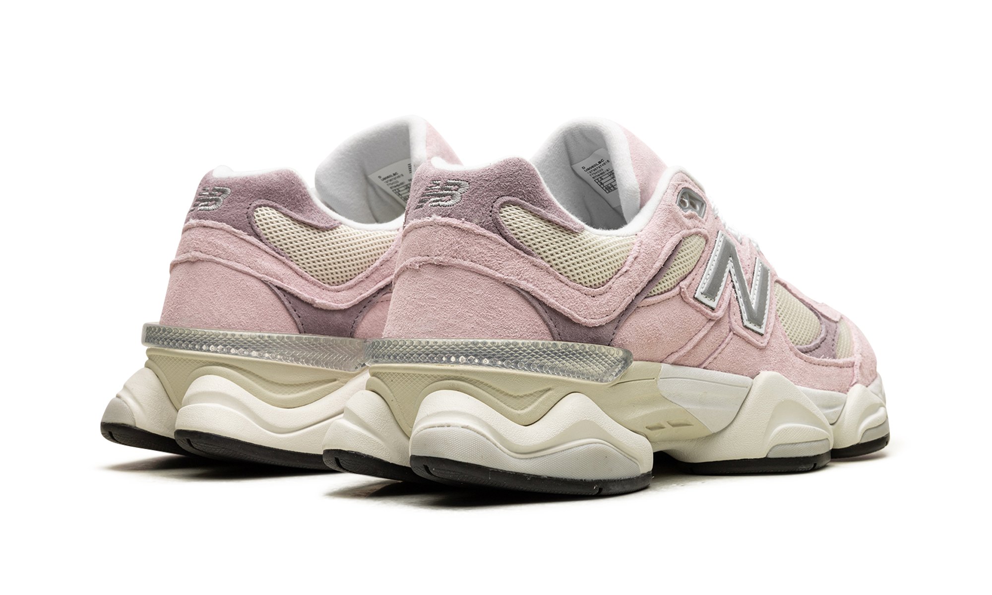 new balance 9060 rose sugar angora+U9060LBC+diagnol right behind view
