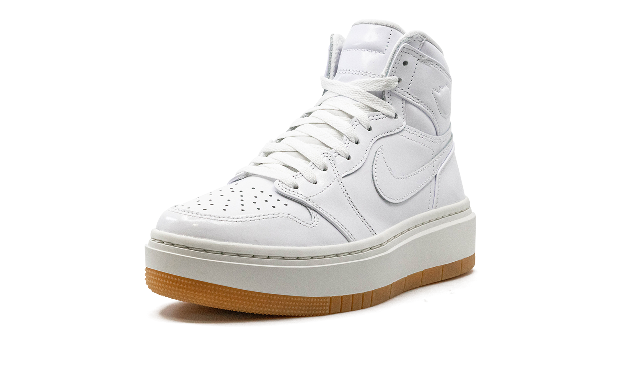 jordan 1 elevate high se white gum women s+FB9894-100+left diagnol single view