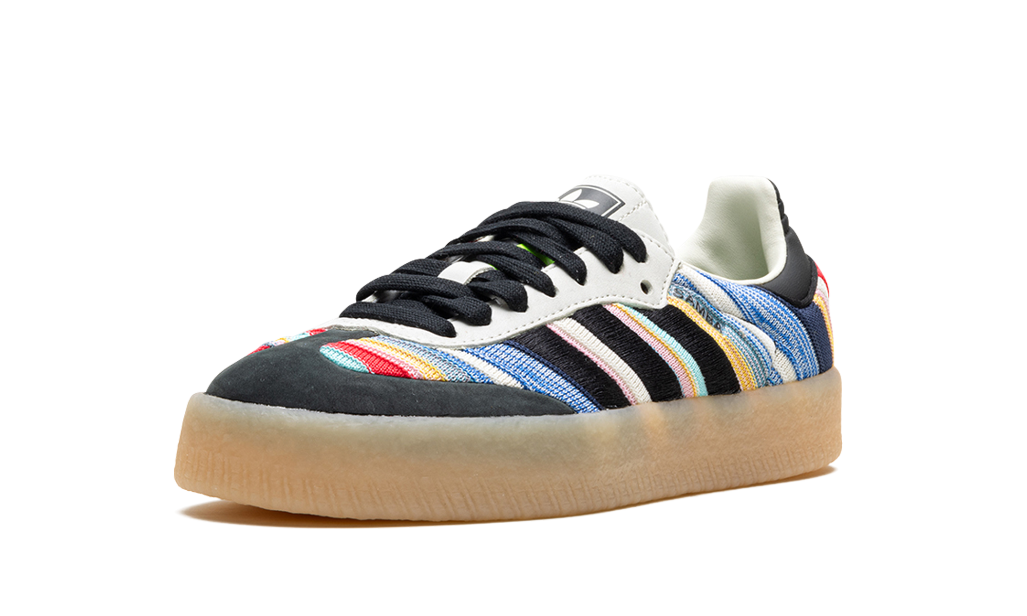 adidas sambae kseniaschnaider black women s+ID0444+left diagnol single view