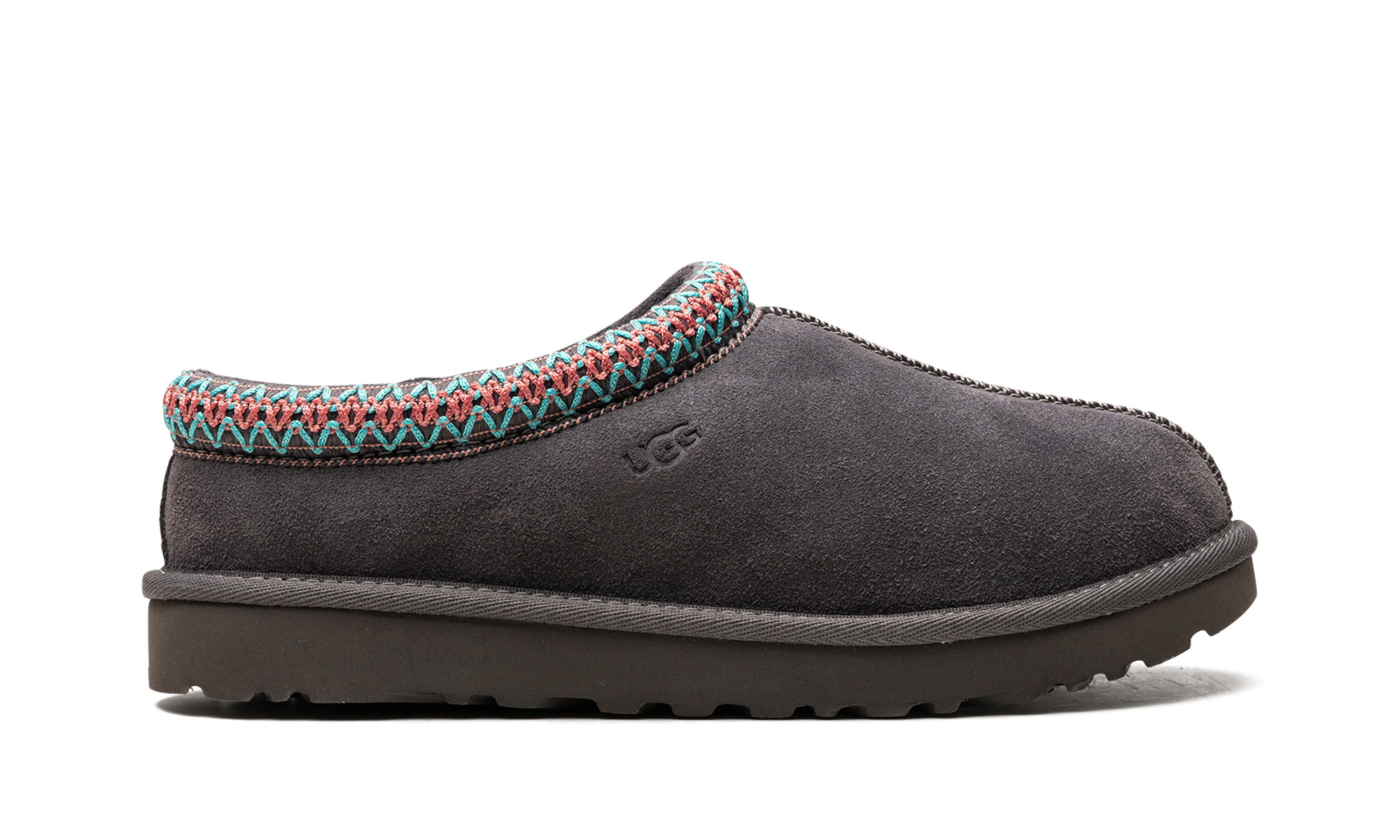 ugg tasman slipper dark grey women s+5955-DGRY+right view