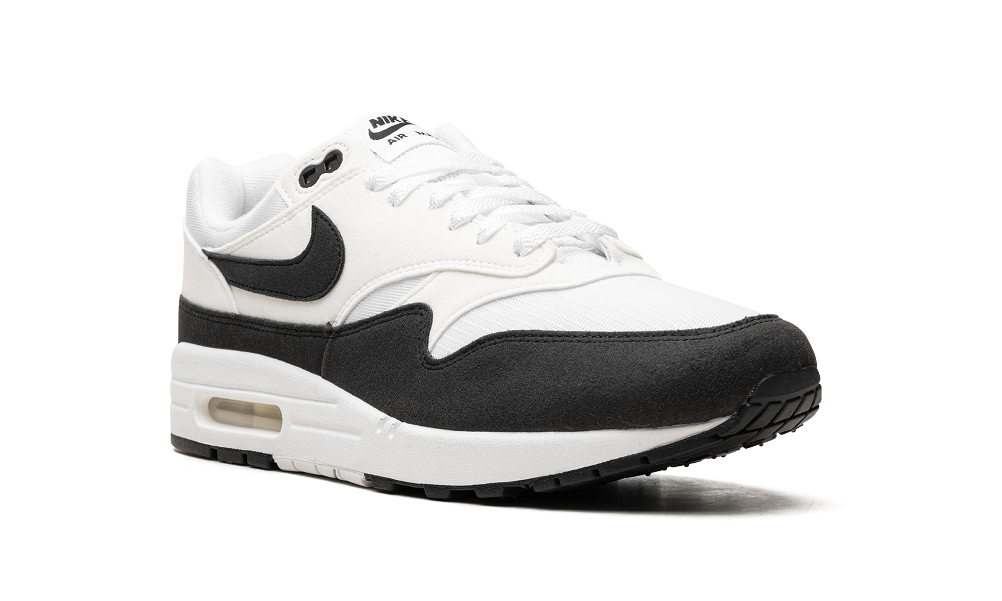 nike air max 1 white black neutral grey women s+DZ2628-102+diagnol right view