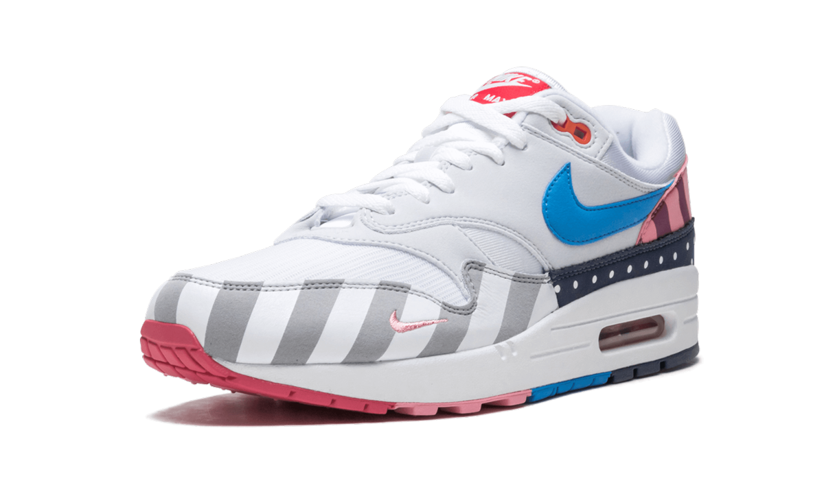 nike air max 1 parra 2018+AT3057-100+left diagnol single view