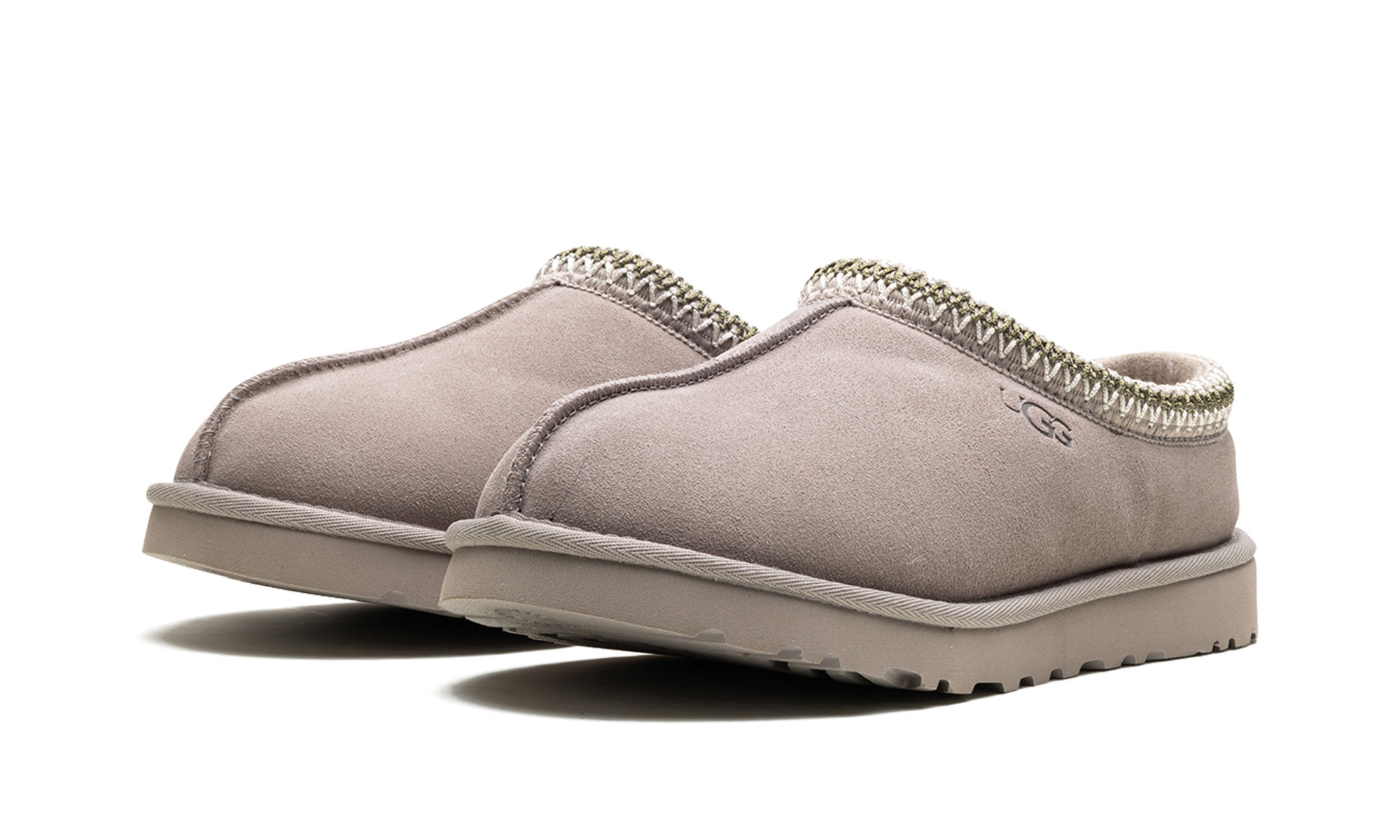 ugg tasman slipper oyster+5950-OYS+diagnol left view