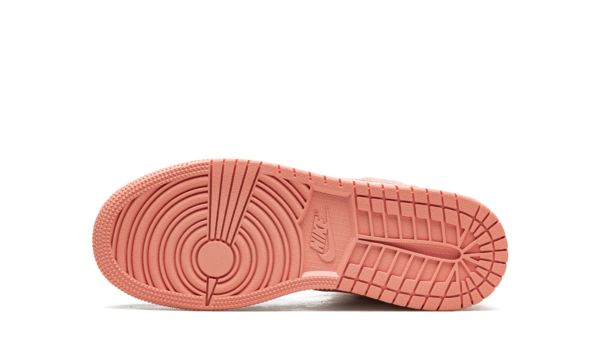 jordan 1 mid light madder root gs+DM9077-108+bottom view