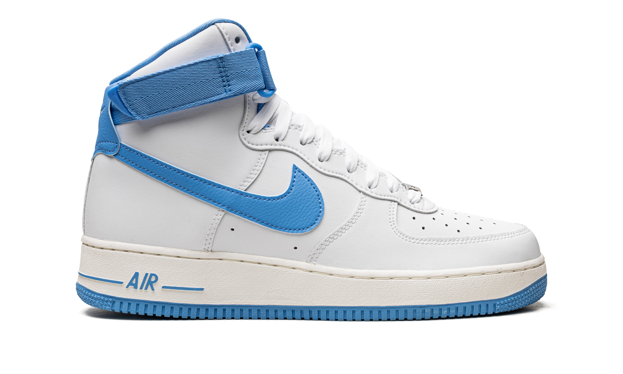 nike air force 1 high og qs university blue women s+DX3805-100+right view