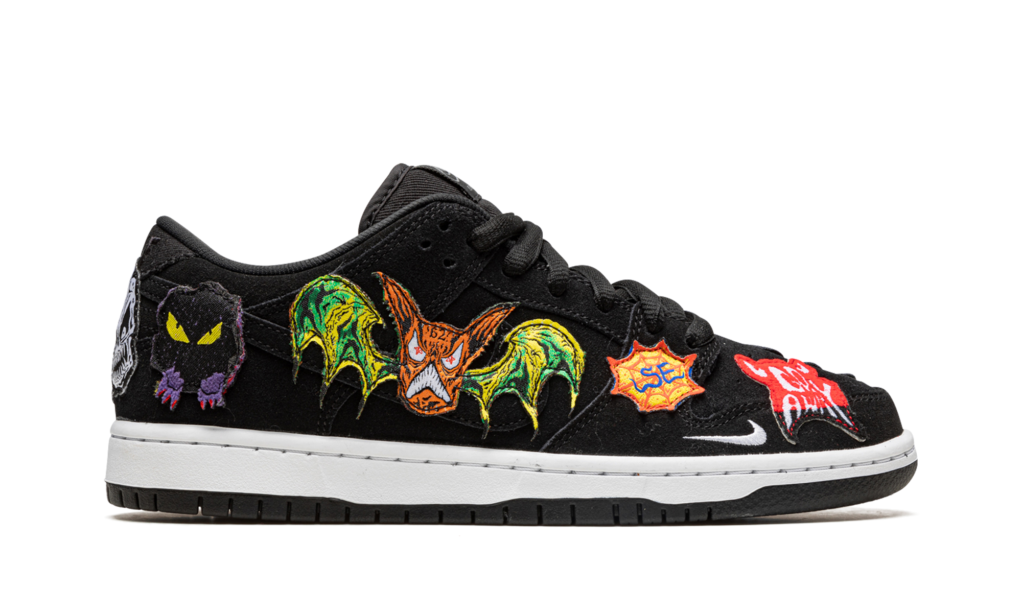 nike sb dunk low pro qs neckface+DQ4488-001+right view