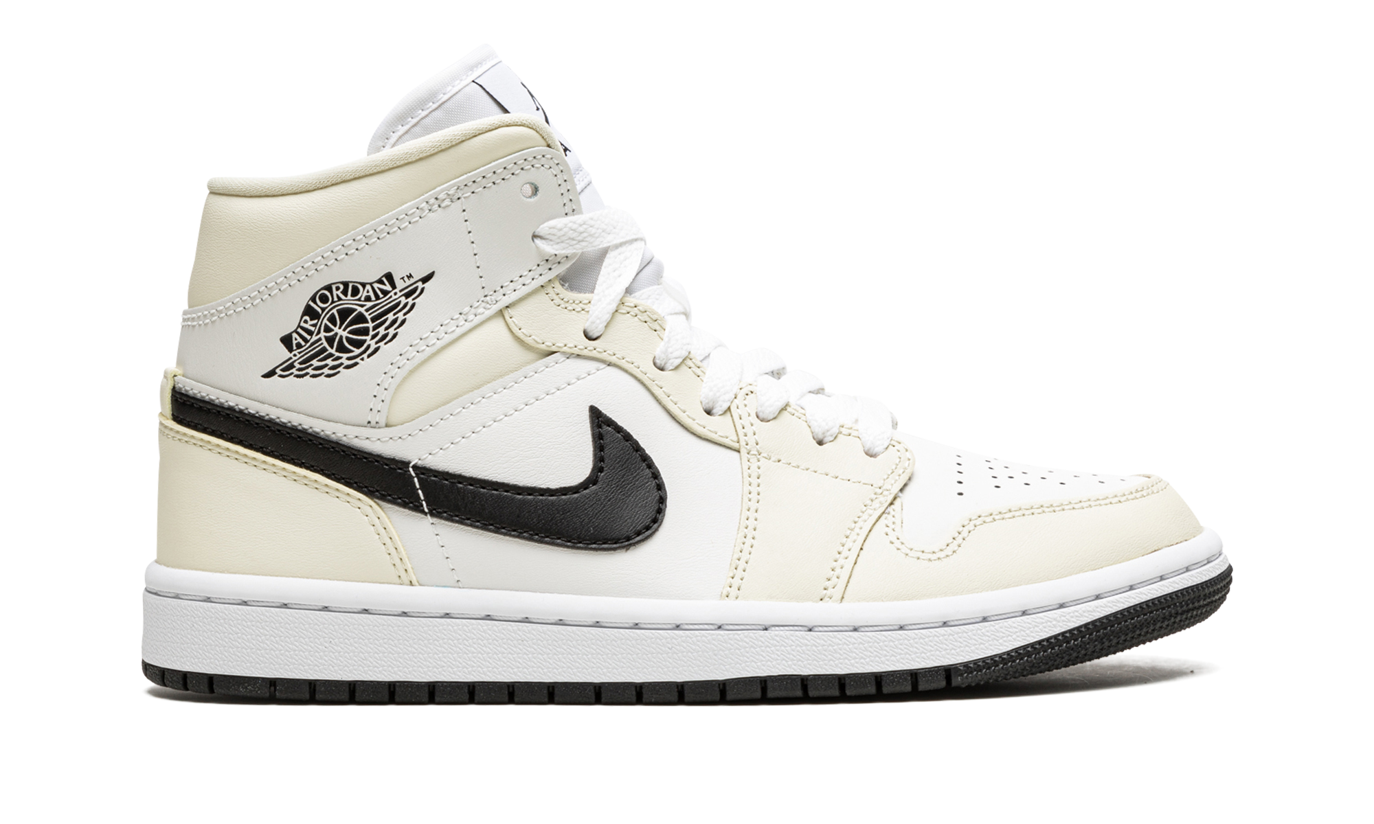 jordan 1 mid coconut milk women s+BQ6472-121+right view