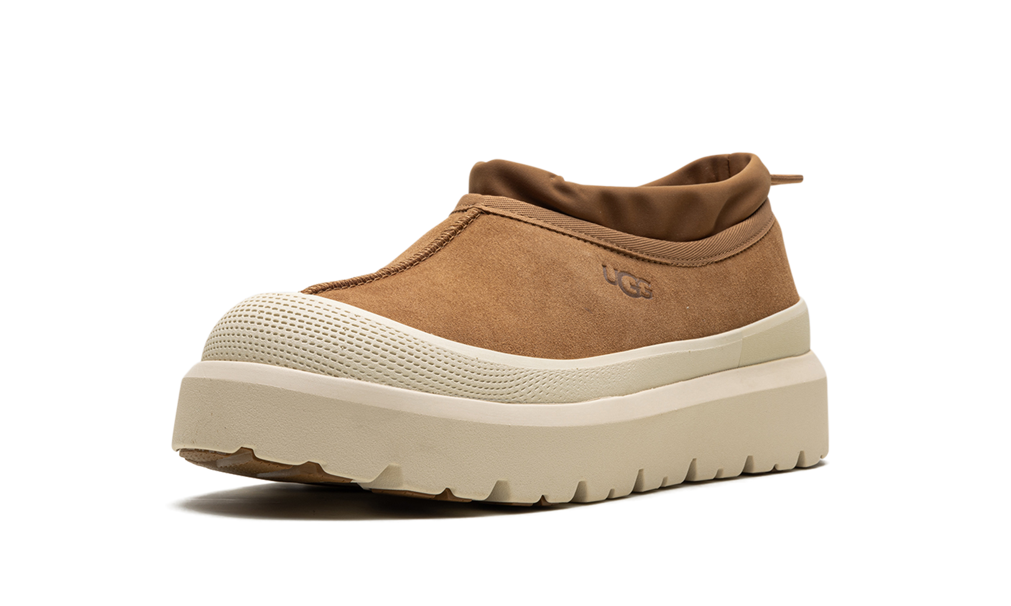 ugg tasman weather hybrid slipper chestnut whitecap+1144096-CWTC+left diagnol single view
