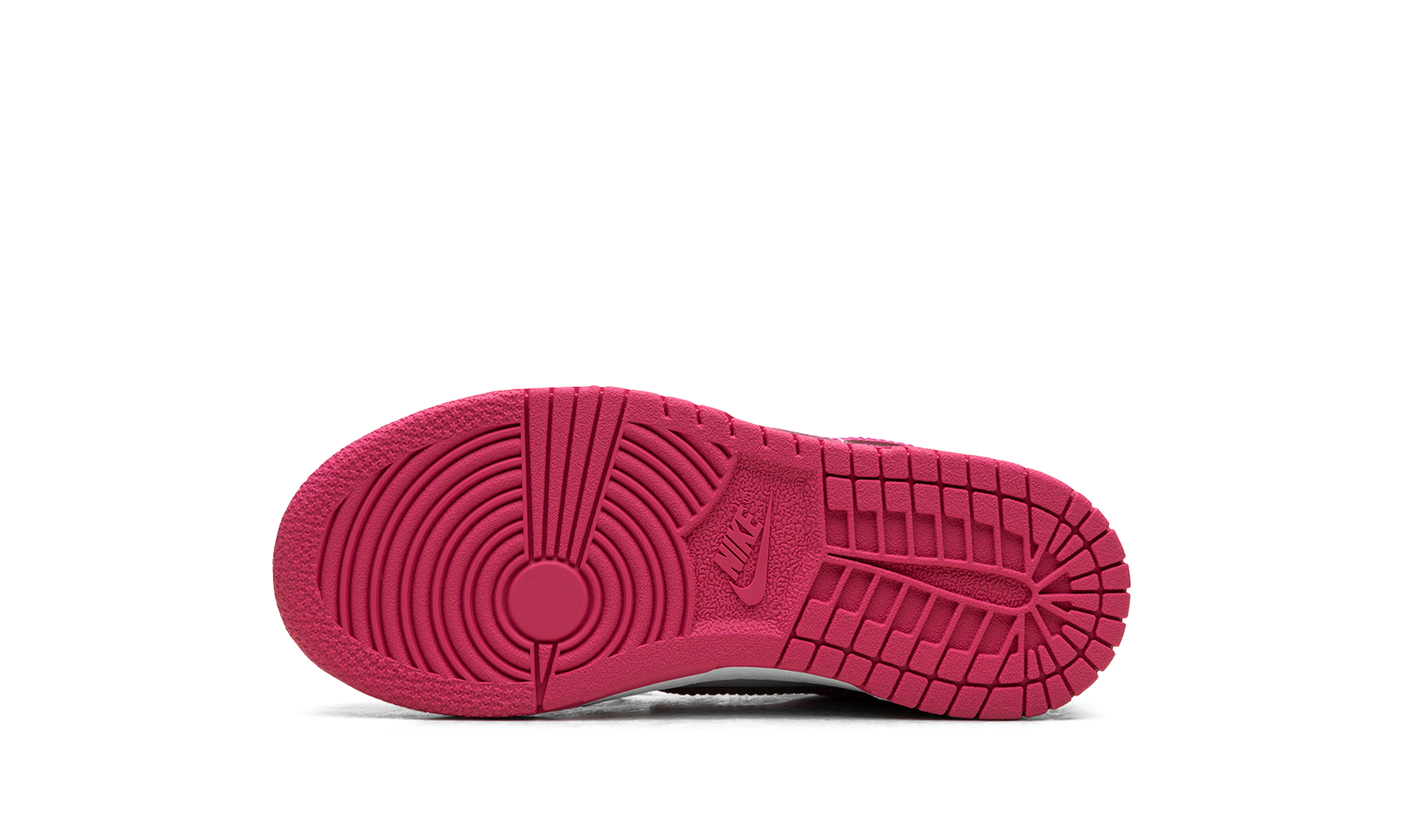 nike dunk low laser fuchsia ps+FB9108-102+bottom view