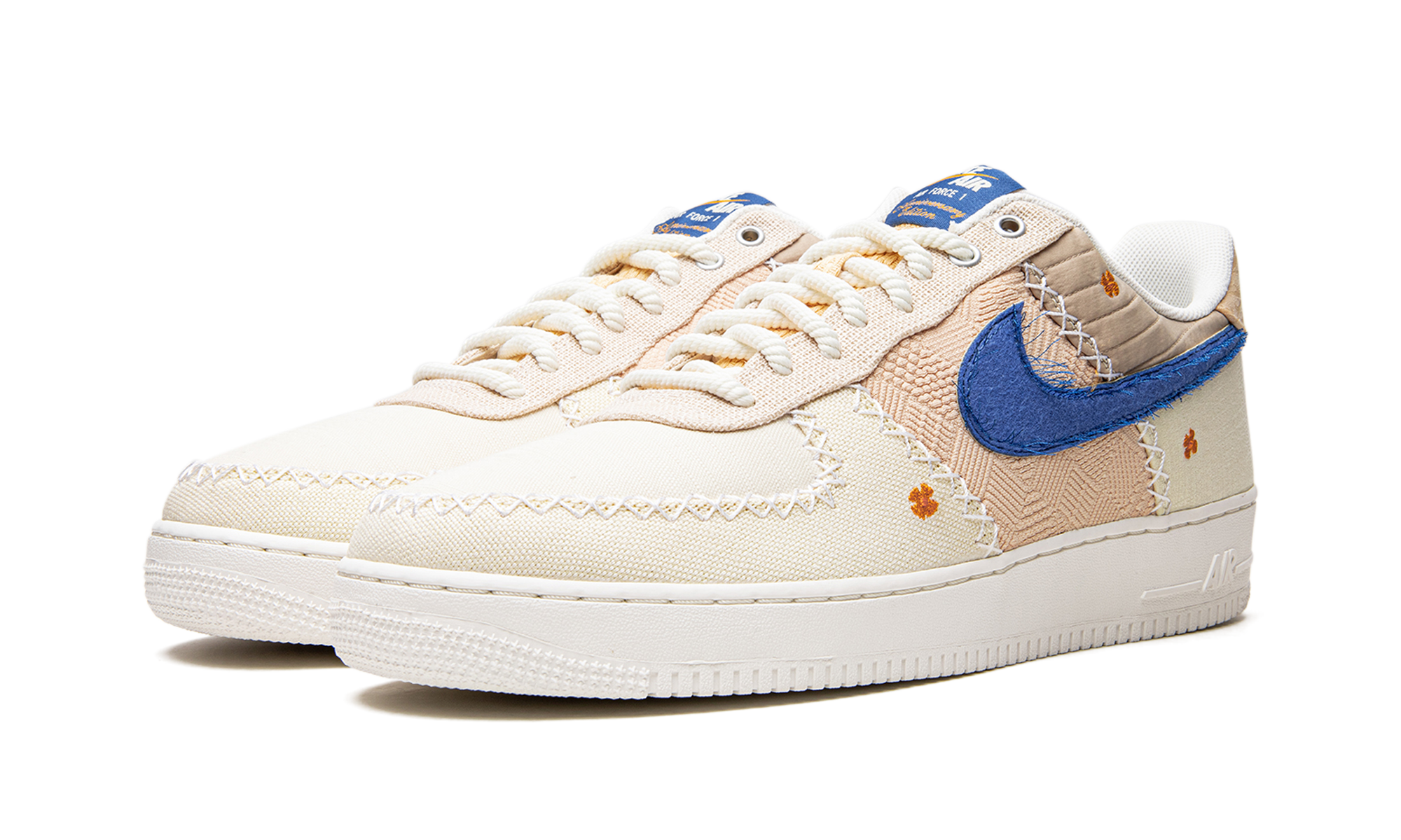 nike air force 1 low 07 40th anniversary edition la flea+DV2215-100+diagnol left view