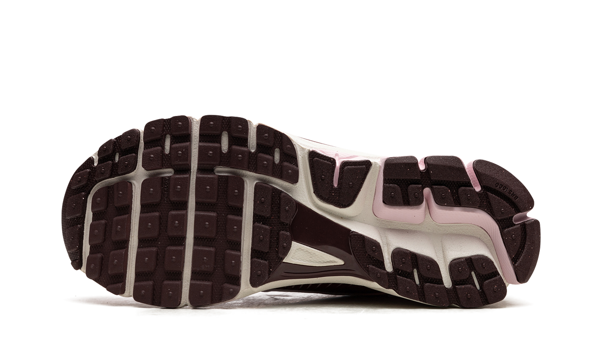 nike zoom vomero 5 pink foam team red women s+FN7196-663+bottom view