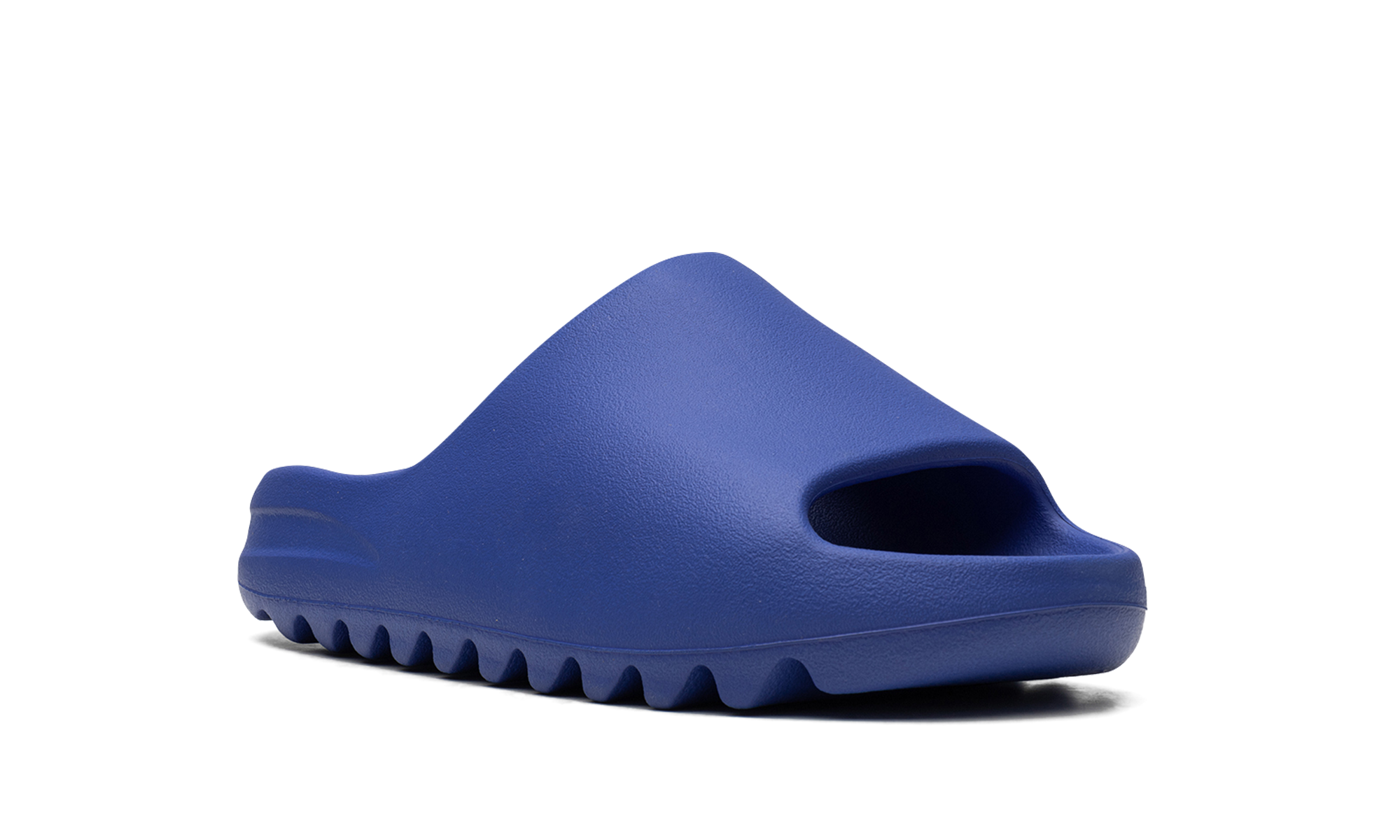 adidas yeezy slide azure+ID4133+diagnol right view