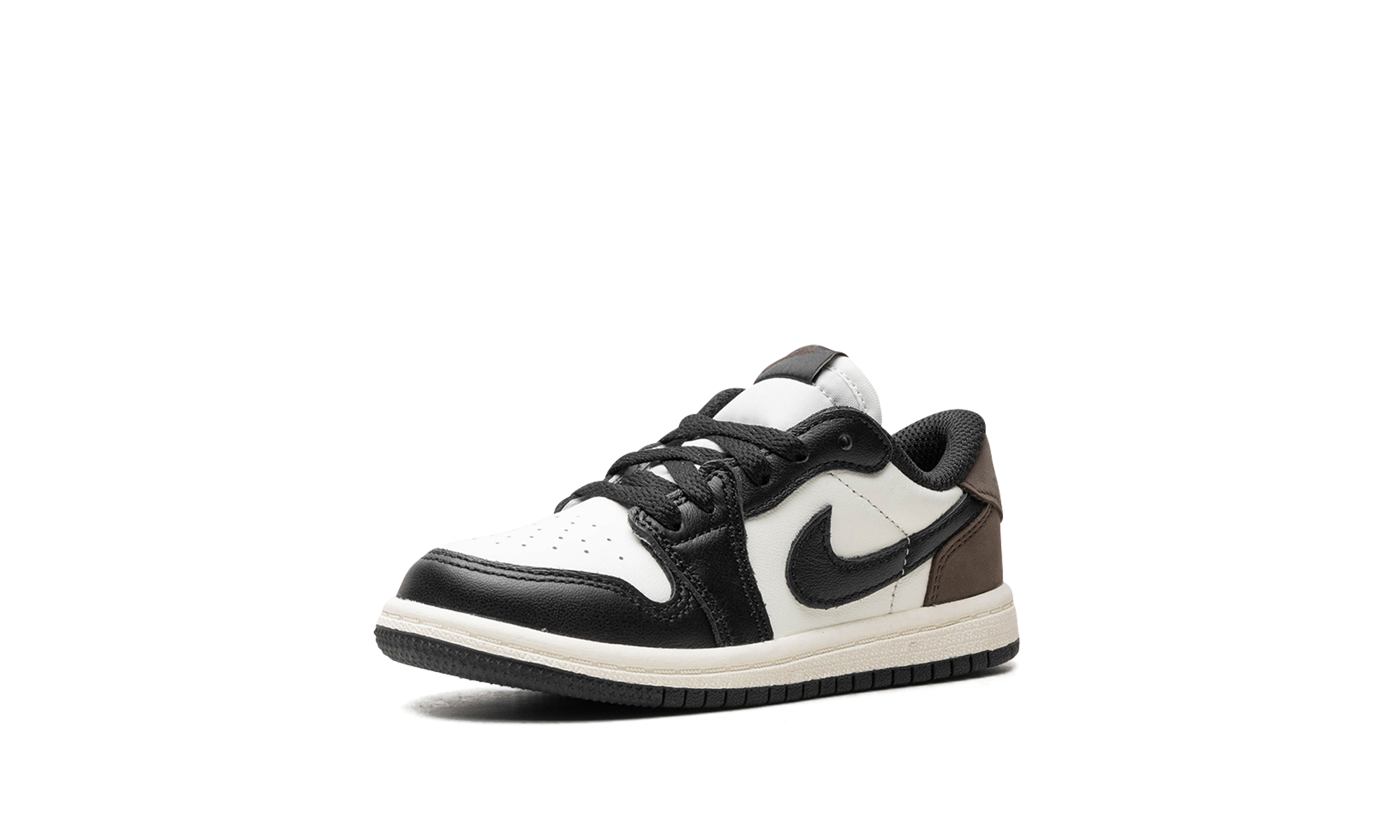 jordan 1 retro low og mocha td+FQ5435-102+left diagnol single view