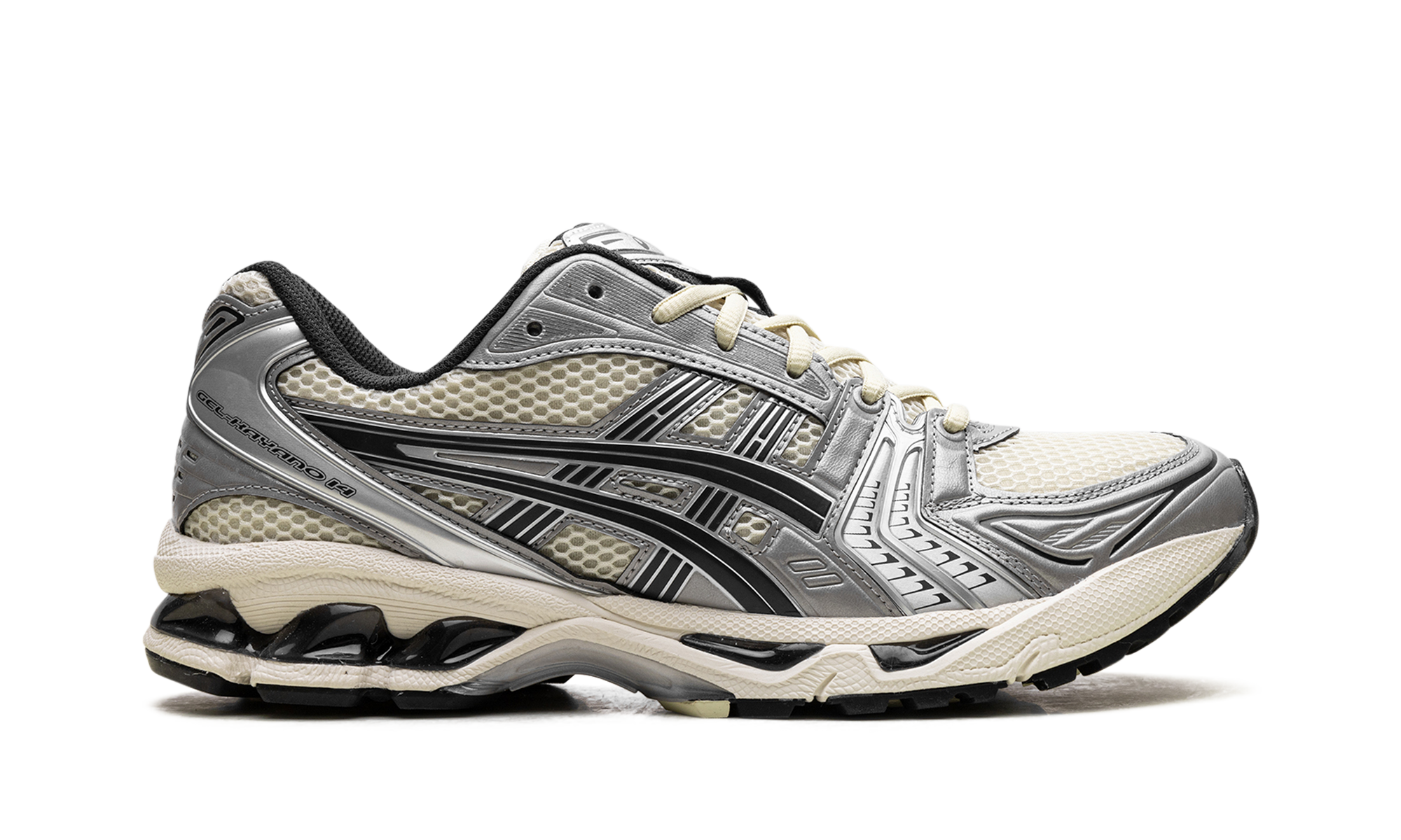 asics gel kayano 14 oyster white steeple grey+1203A537-250+right view