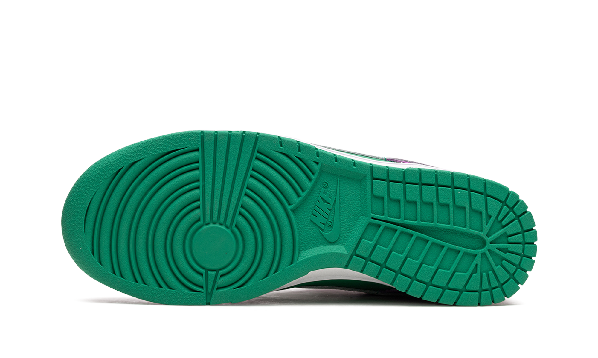 nike dunk low stadium green fuchsia women s+FD9924-311+bottom view