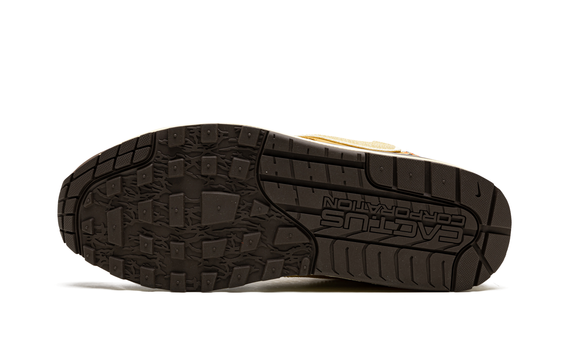 nike air max 1 travis scott cactus jack baroque brown+DO9392-200+bottom view