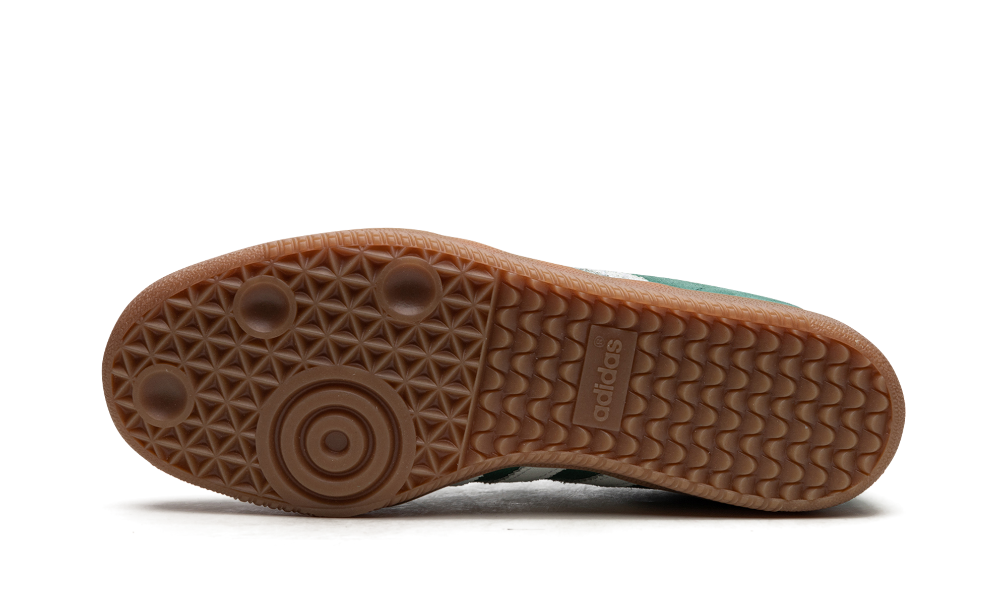 adidas samba og collegiate green gum grey toe+ID2054+bottom view