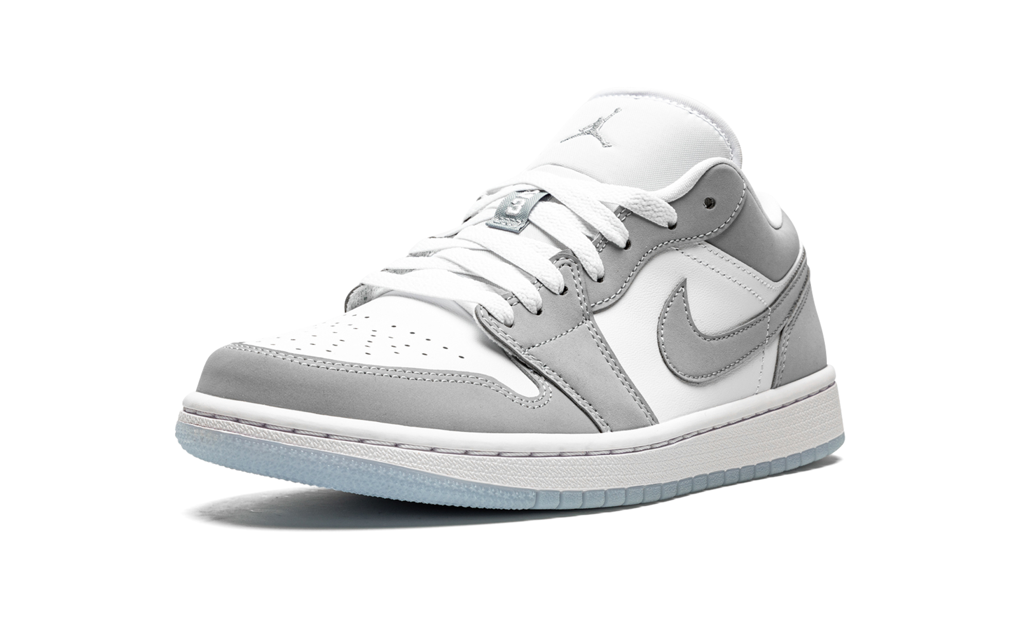 jordan 1 low wolf grey women s+DC0774-105+left diagnol single view