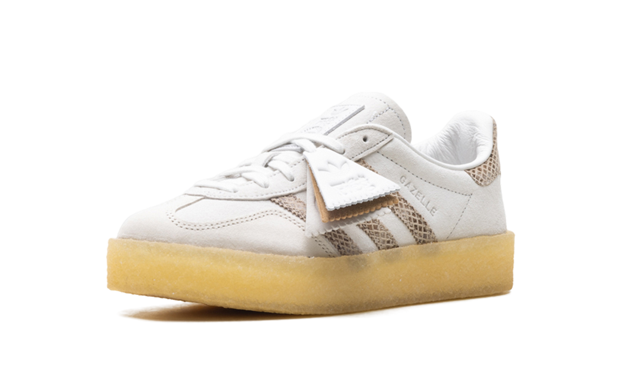 adidas clarks 8th street gazelle indoor by ronnie fieg kithmas+JS1754+left diagnol single view