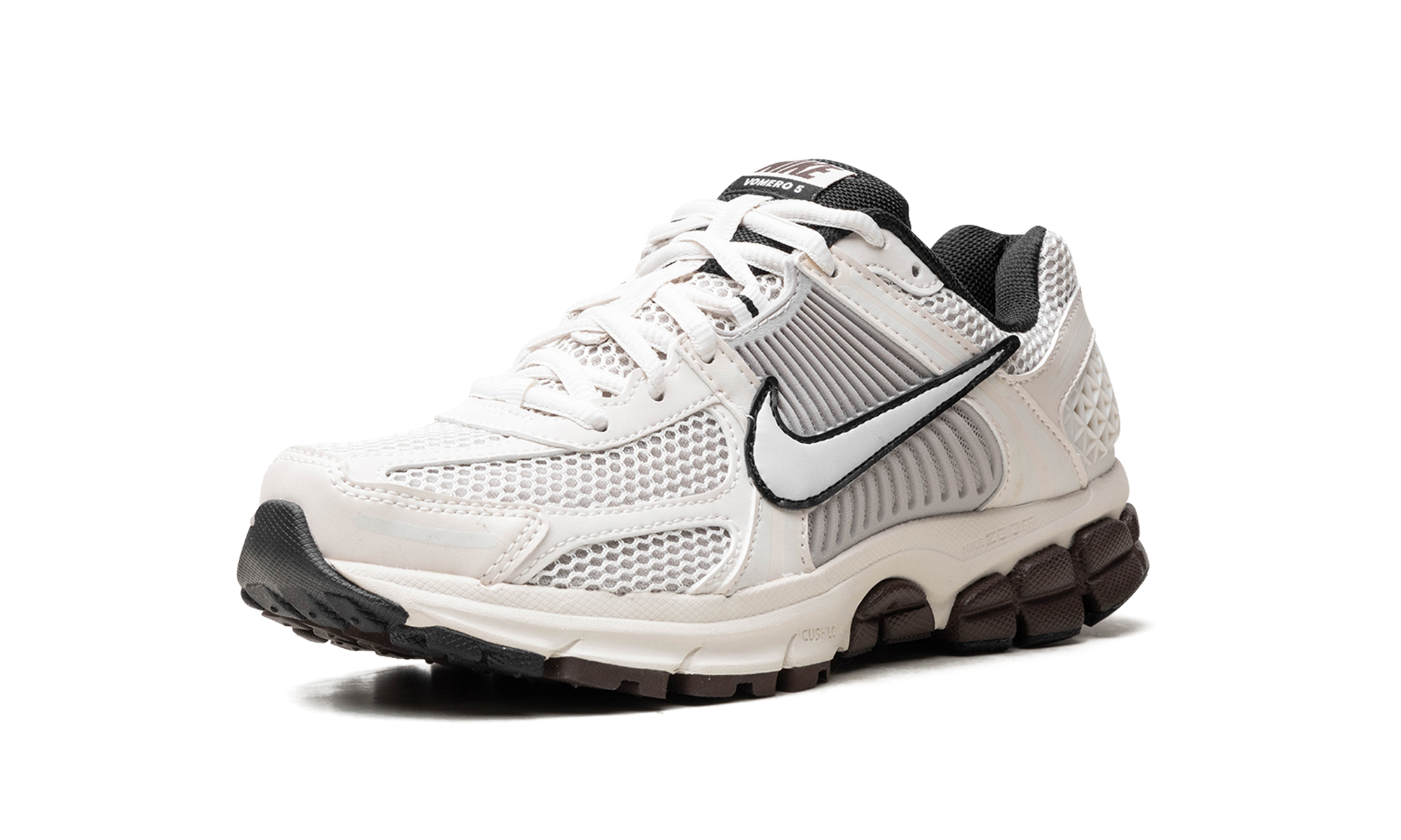 nike zoom vomero 5 phantom light iron ore women s+FJ2028-001+left diagnol single view