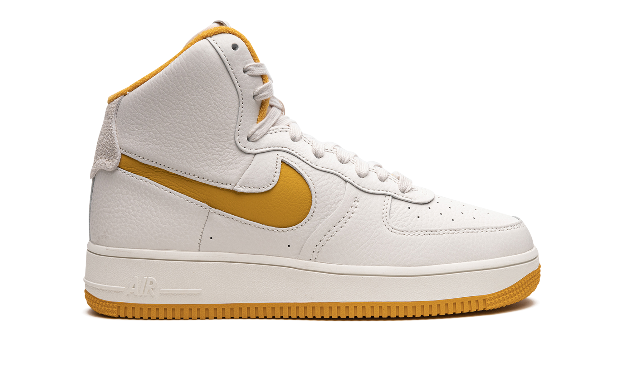 nike air force 1 high sculpt phantom yellow ochre women s+DC3590-001+right view