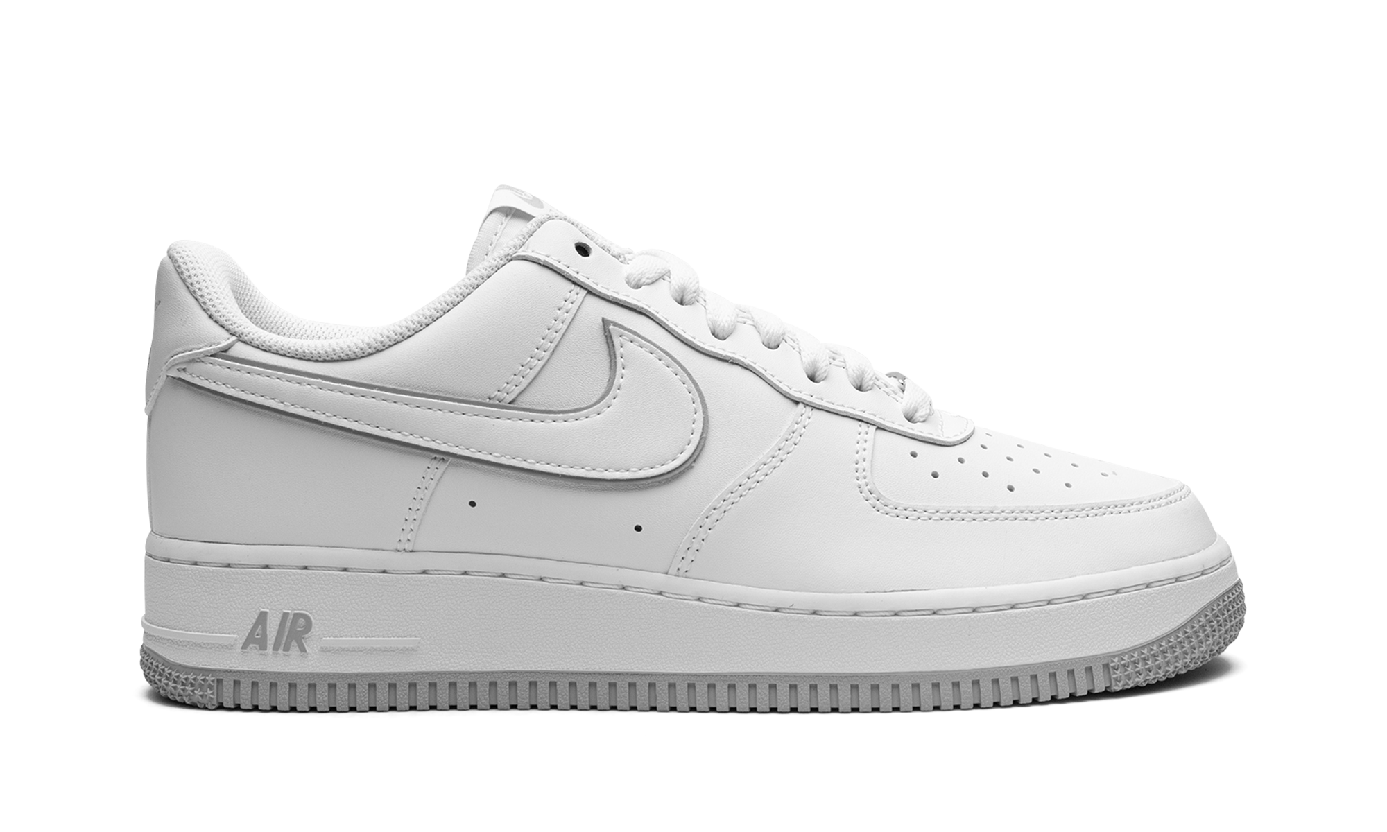 nike air force 1 07 low white wolf grey sole+DV0788-100+right view