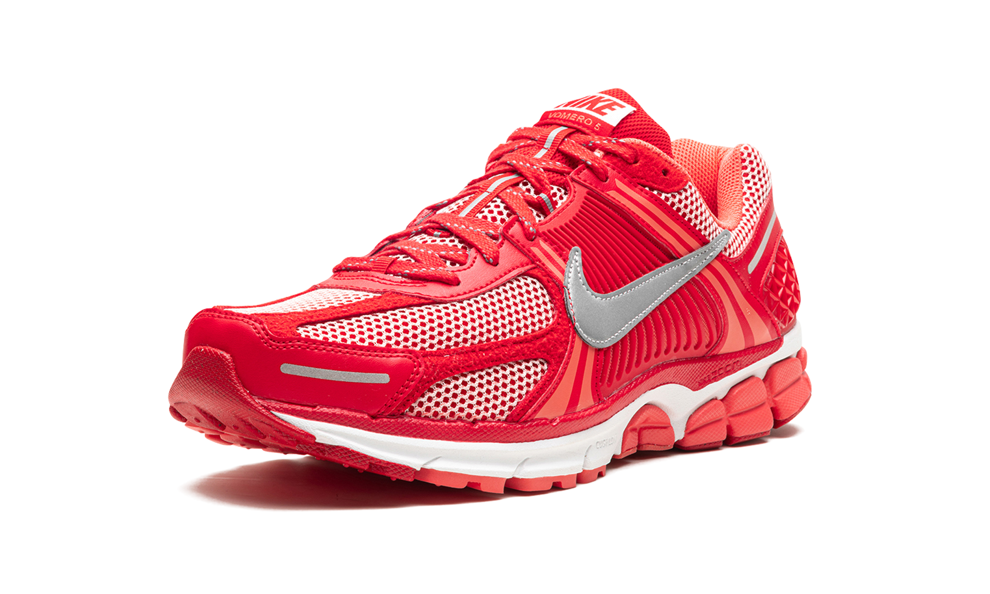 nike zoom vomero 5 sp university red+FN6833-657+left diagnol single view