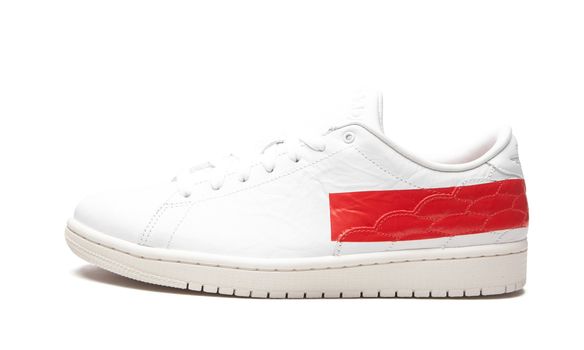 jordan 1 centre court white university red+DJ2756-101+diagnol right view 1
