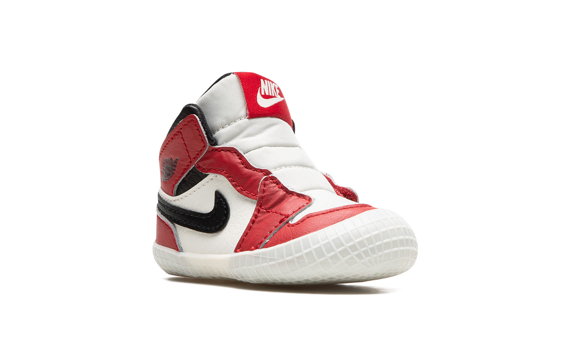 jordan 1 crib bootie chicago lost and found i+AT3745-612+diagnol right view