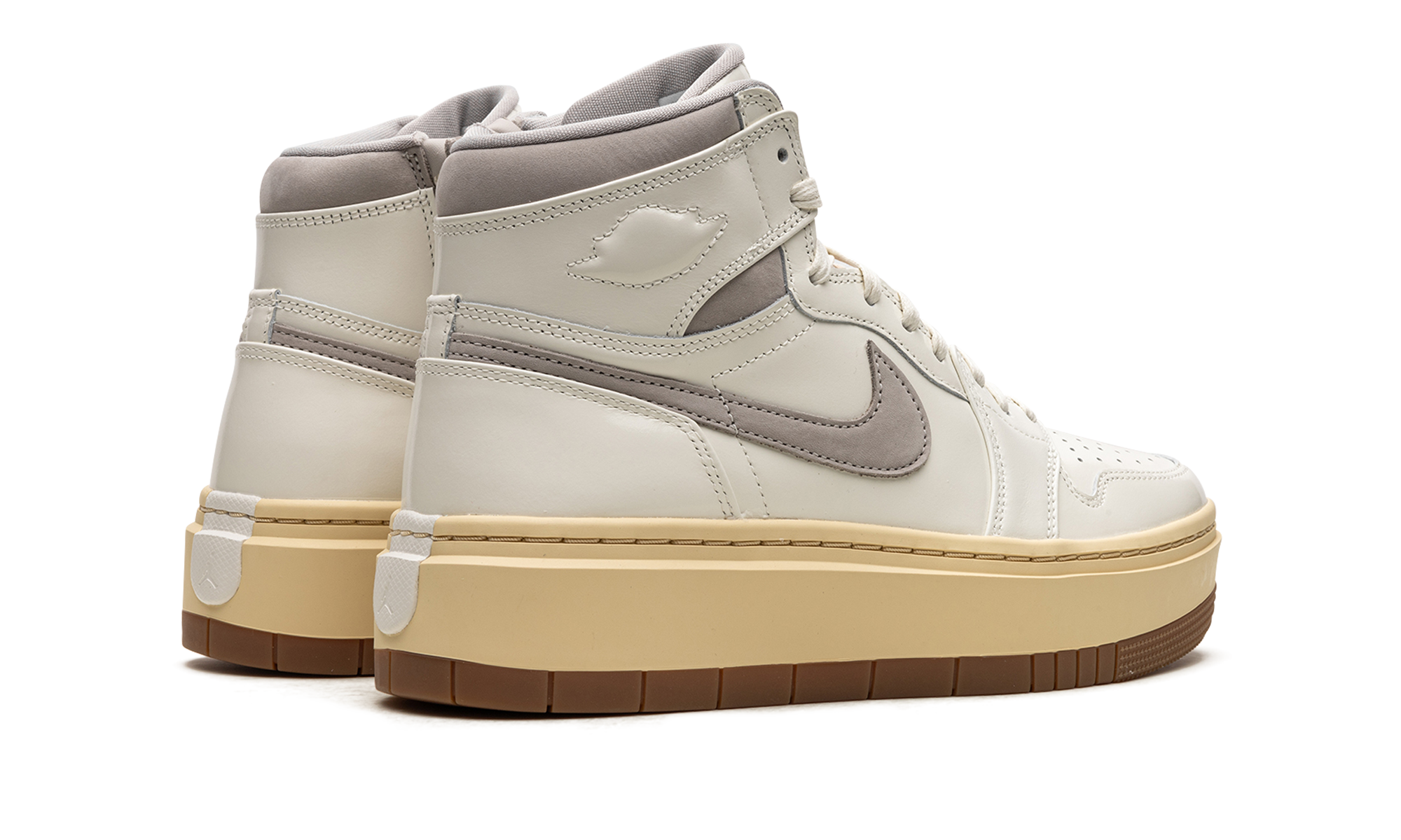 jordan 1 elevate high college grey women s+DZ3744-100+diagnol right behind view