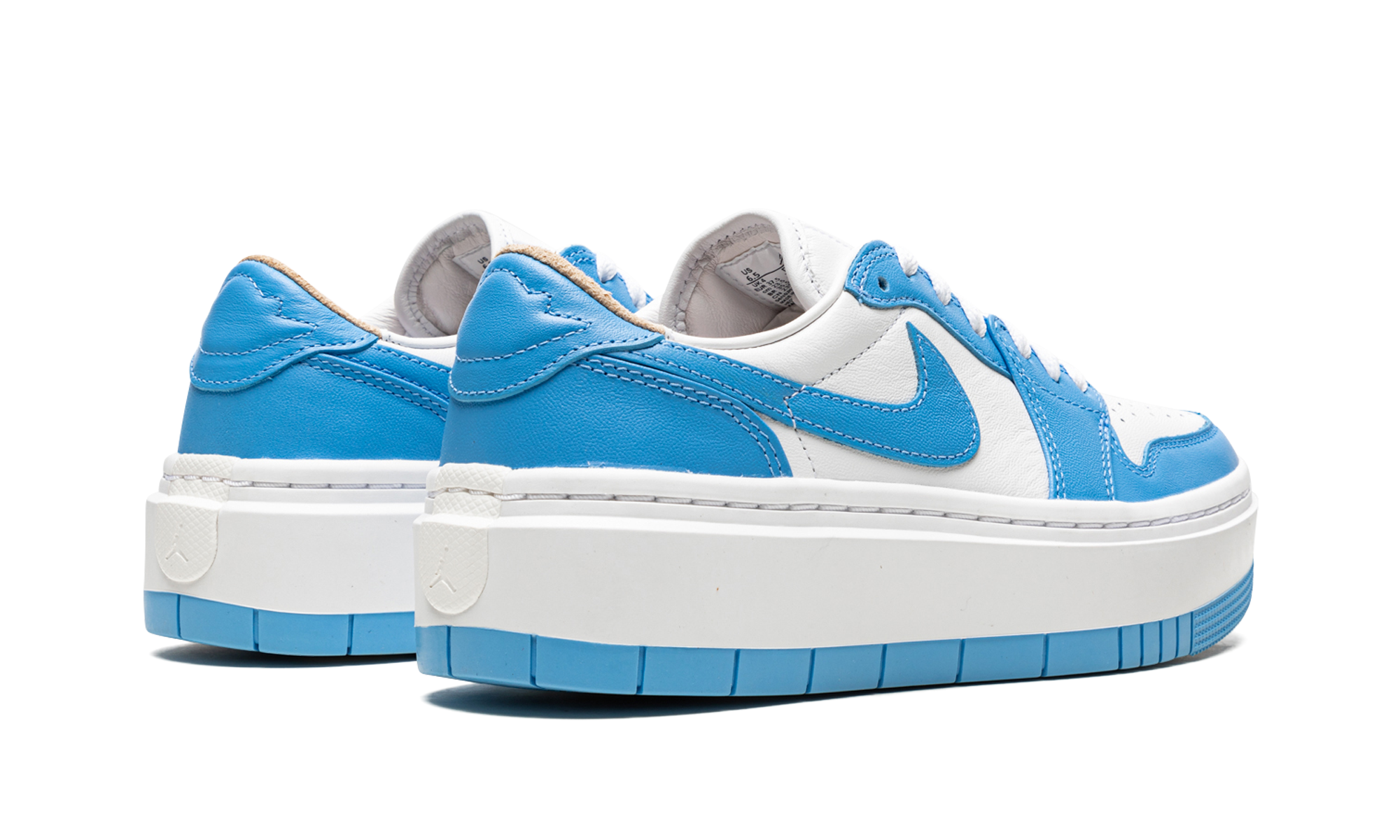 jordan 1 elevate low se university blue women s+DQ3698-141+diagnol right behind view