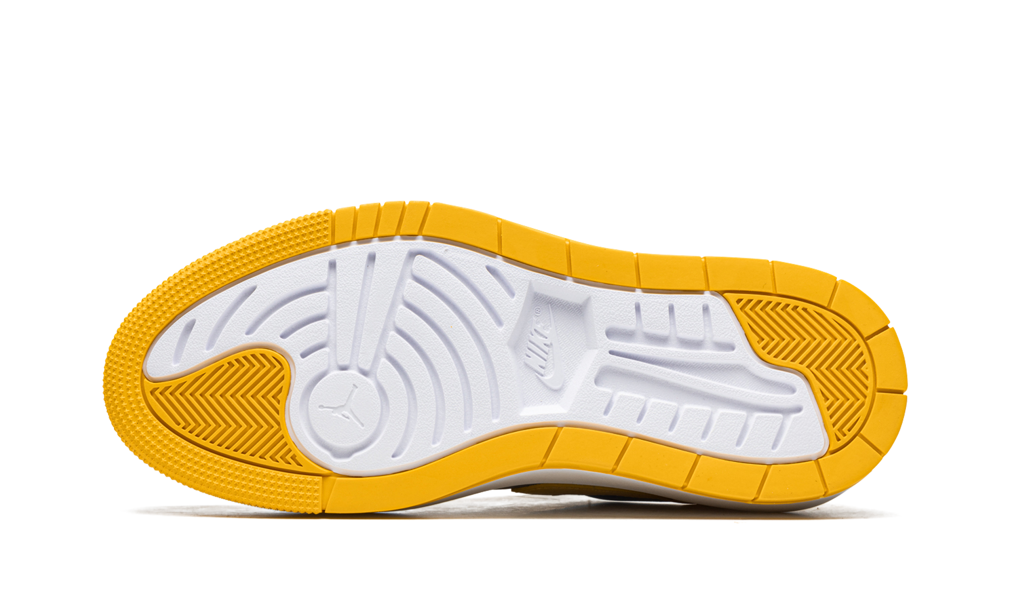 jordan 1 elevate low varsity maize cement women s+DH7004-017+bottom view