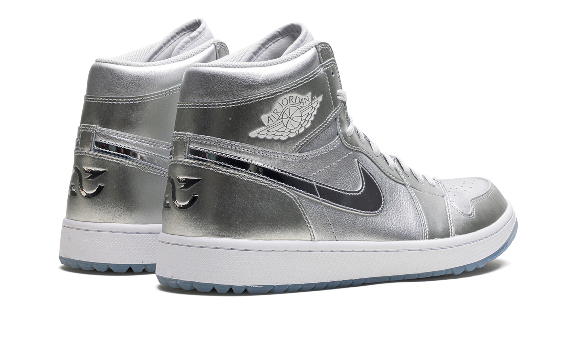 jordan 1 high golf gift giving pack+FD6815-001+diagnol right behind view