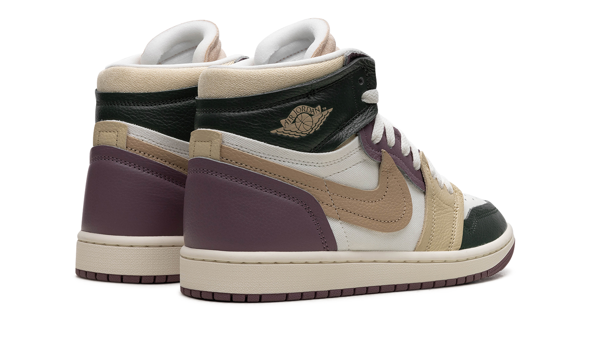 jordan 1 high method of make galactic jade women s+FB9891-300+diagnol right behind view