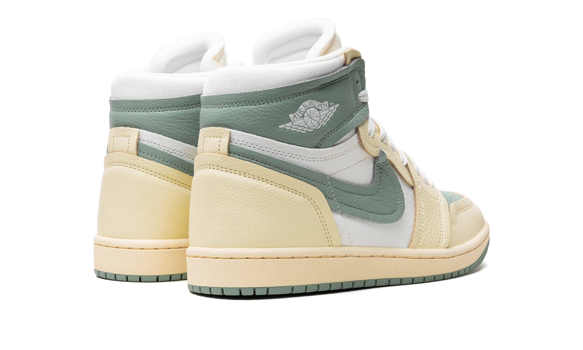 jordan 1 high method of make jade smoke women s+FB9891-104+diagnol right behind view