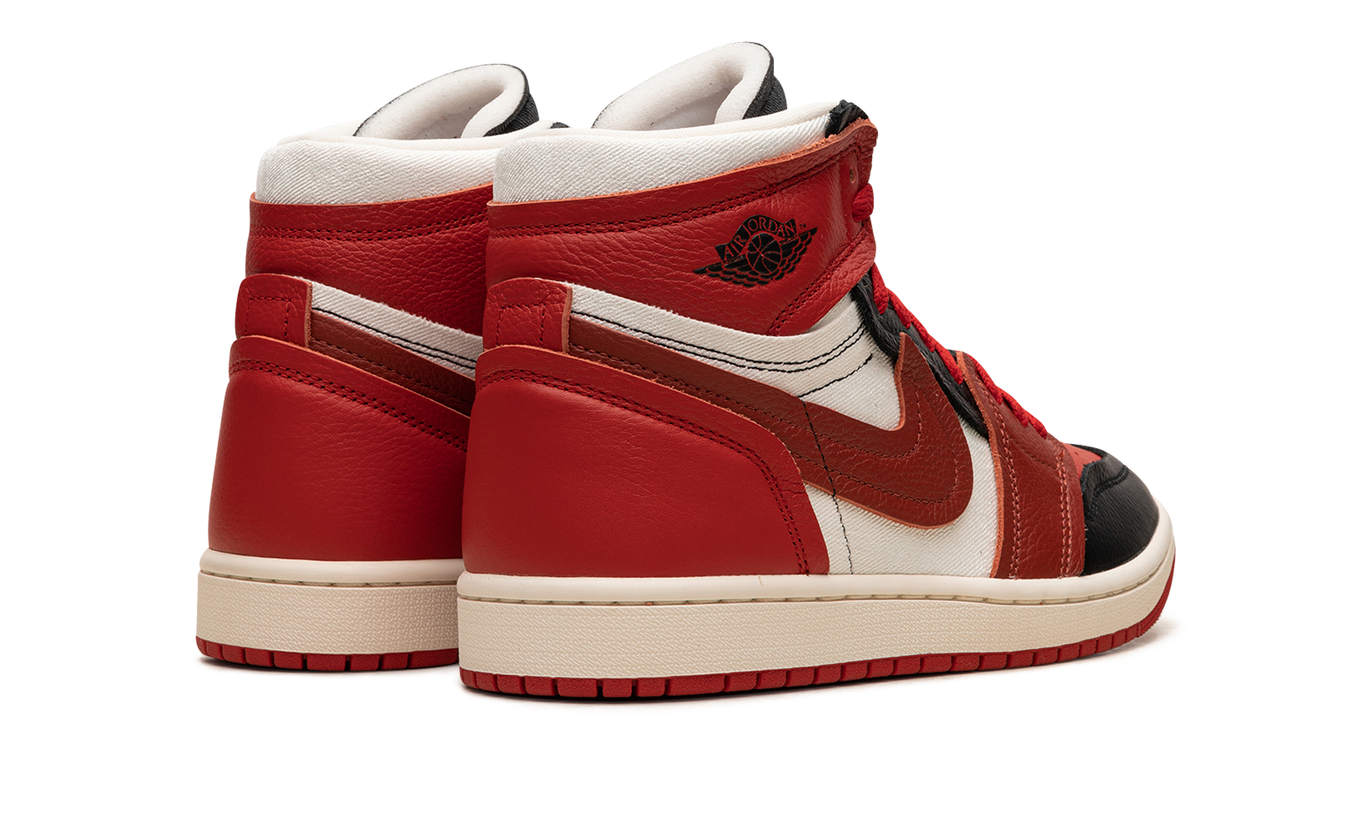 jordan 1 high method of make sport red women s+FB9891-600+diagnol right behind view