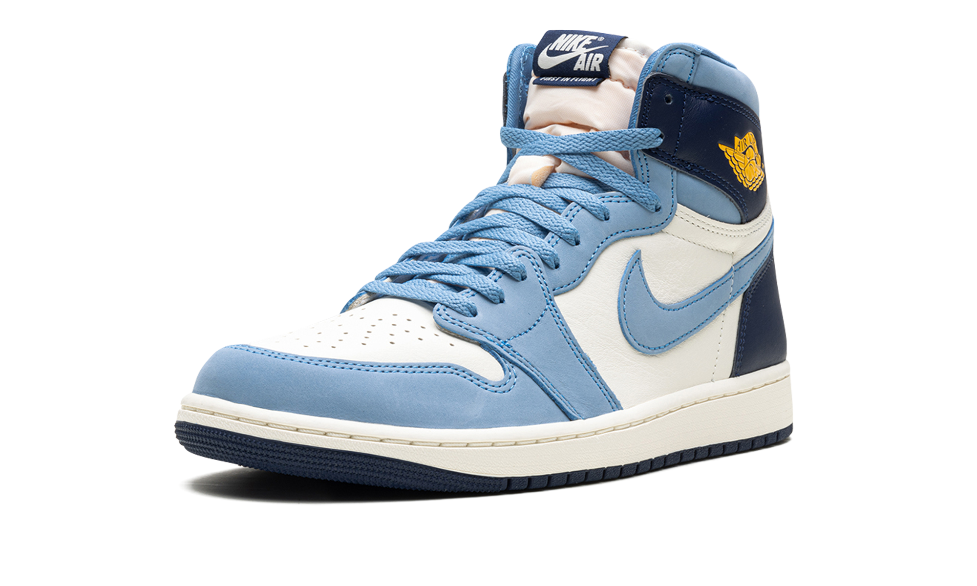 jordan 1 high og first in flight women s+FD2596-400+left diagnol single view