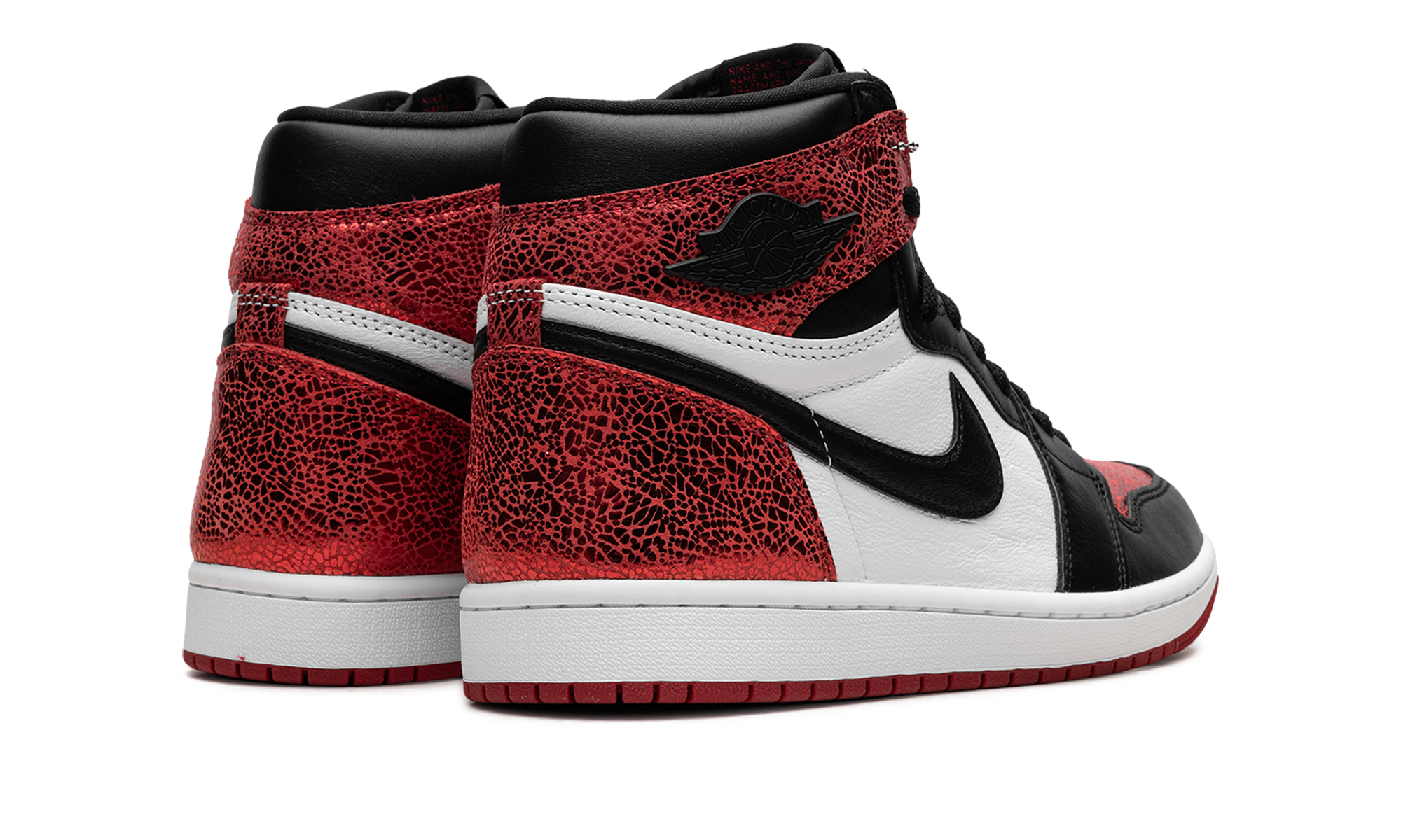 jordan 1 high og ruby women s+FD2596-602+diagnol right behind view
