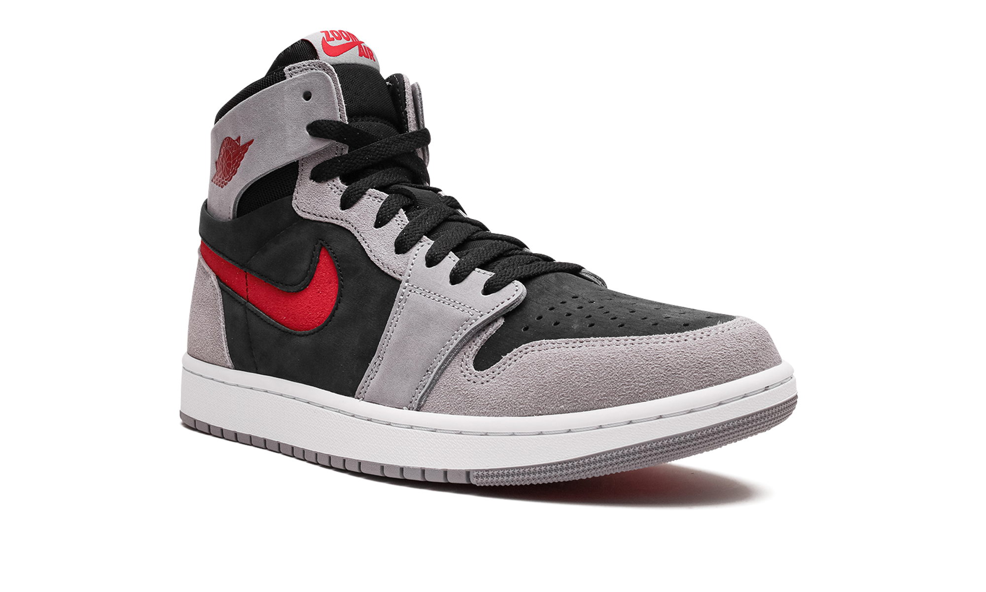 jordan 1 high zoom air cmft 2 black fire red cement+DV1307-060+diagnol right view