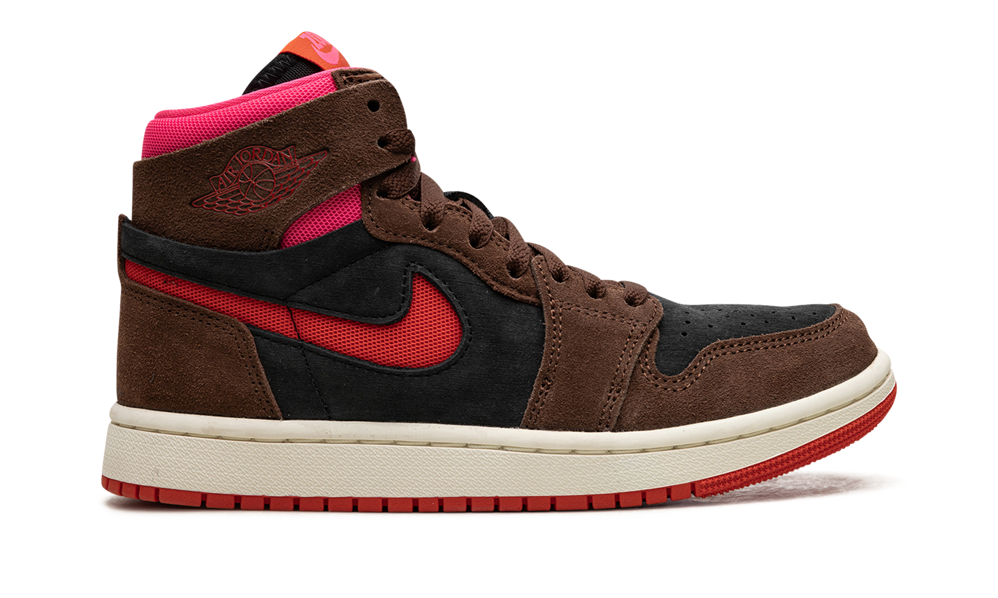 jordan 1 high zoom air cmft 2 cacao wow picante red women s+DV1305-206+right view