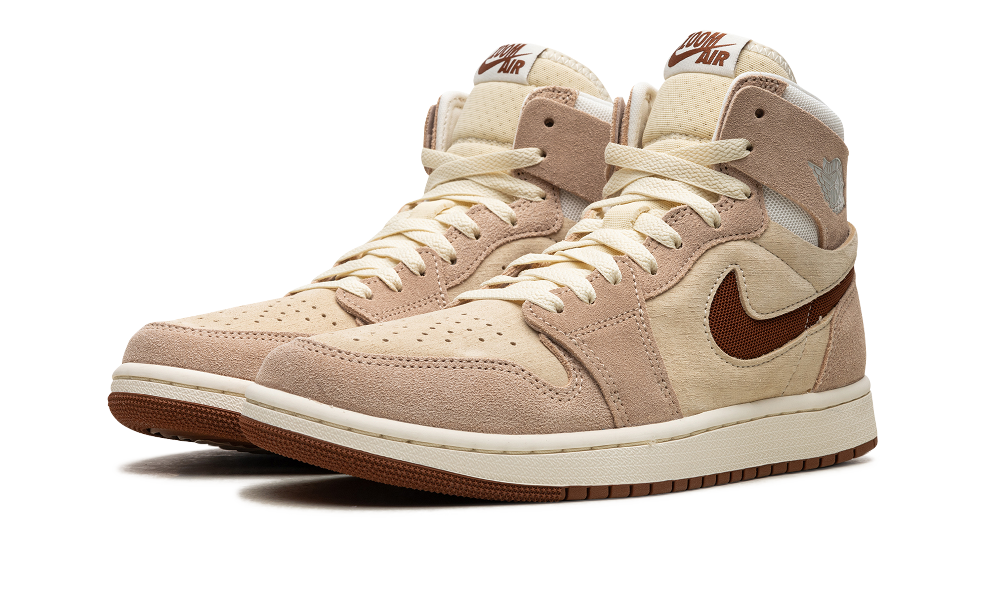 jordan 1 high zoom air cmft 2 legend coffee+DV1307-120+diagnol left view