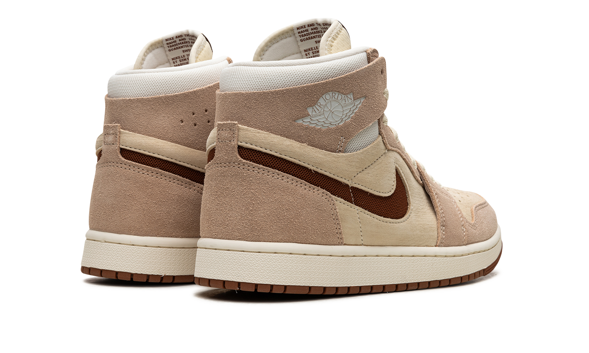 jordan 1 high zoom air cmft 2 legend coffee+DV1307-120+diagnol right behind view